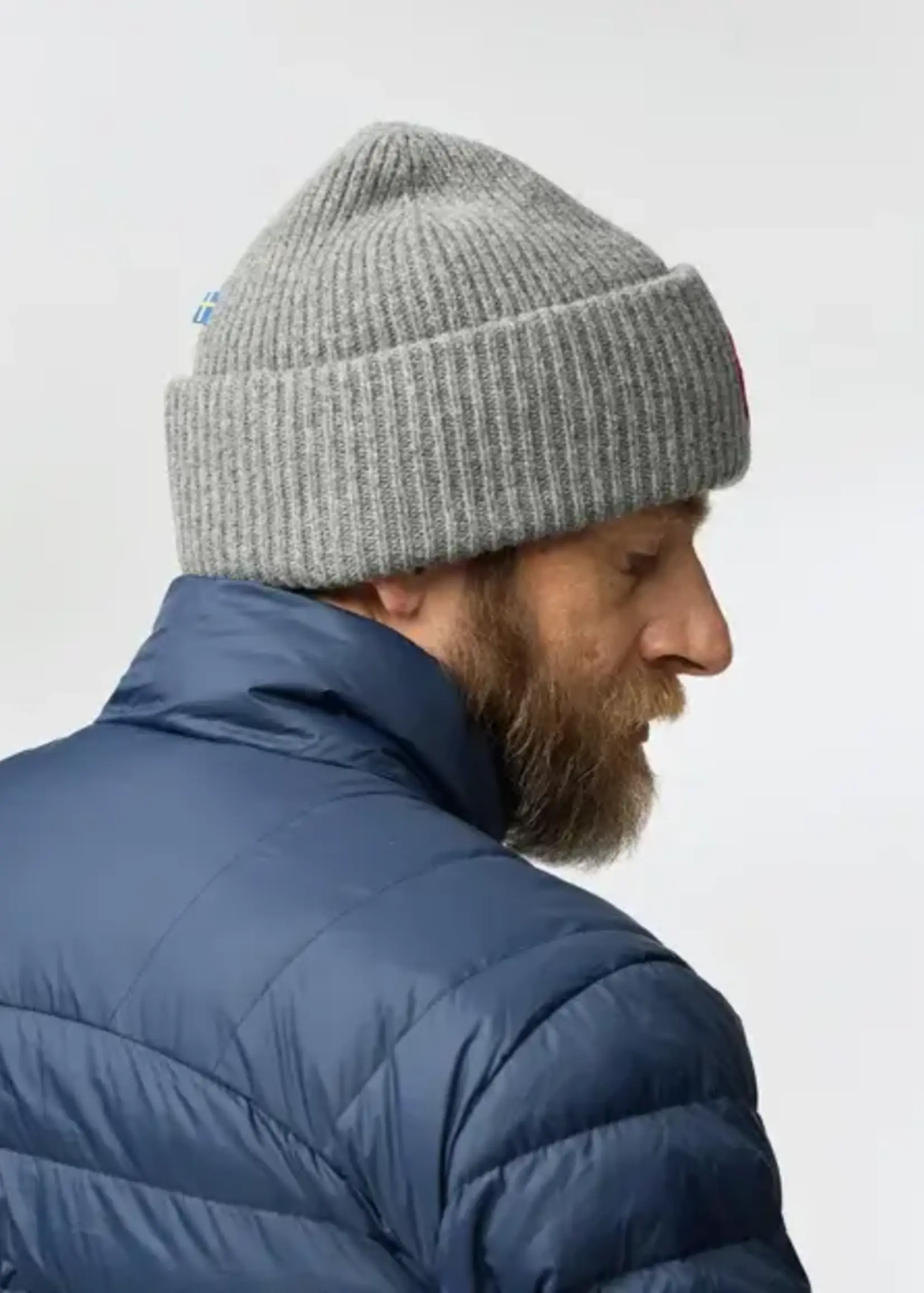 FJALL RAVEN 1960 LOGO Hat - GREY