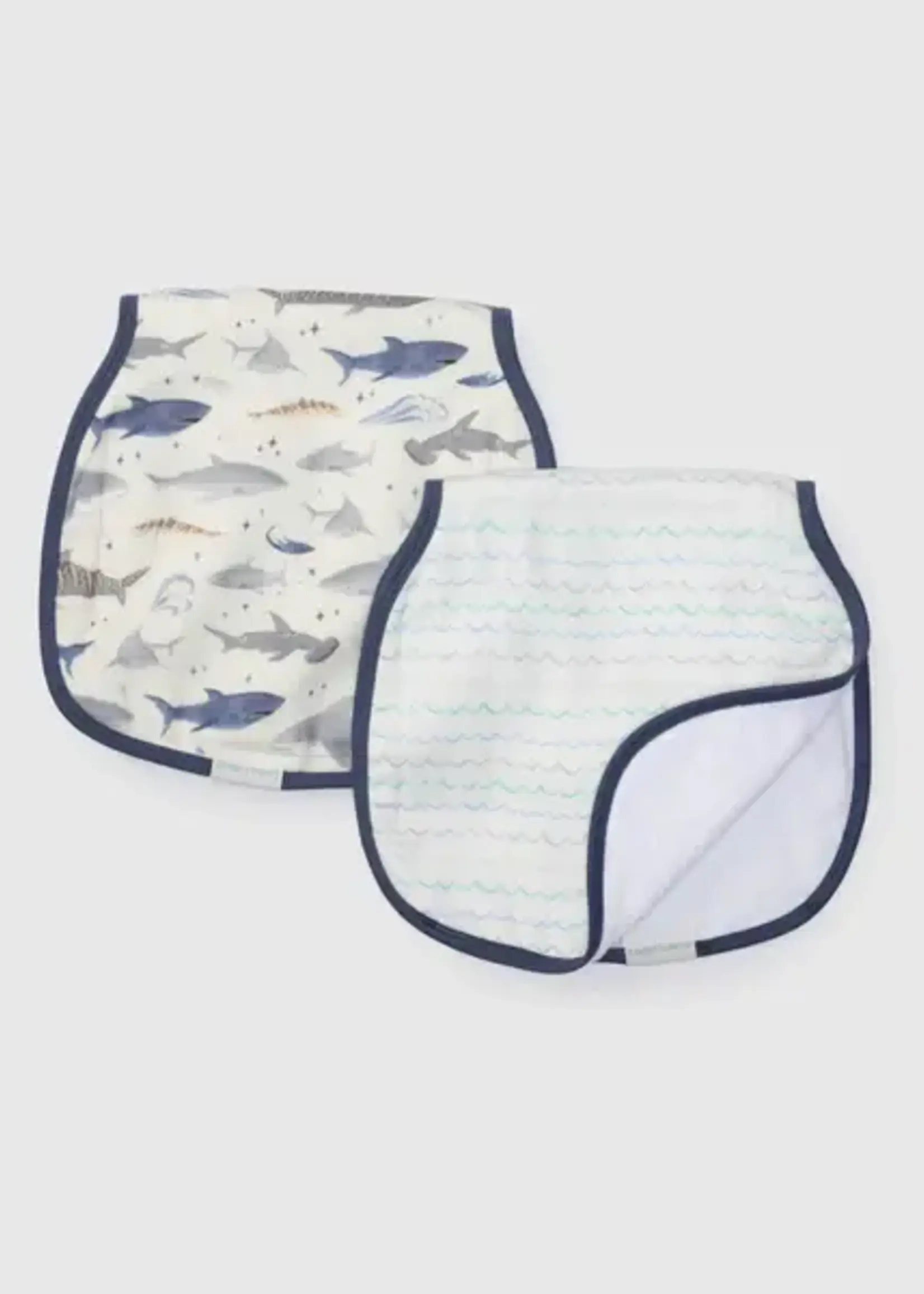 LOULOU LOLLIPOP Burp Cloth Set of 2