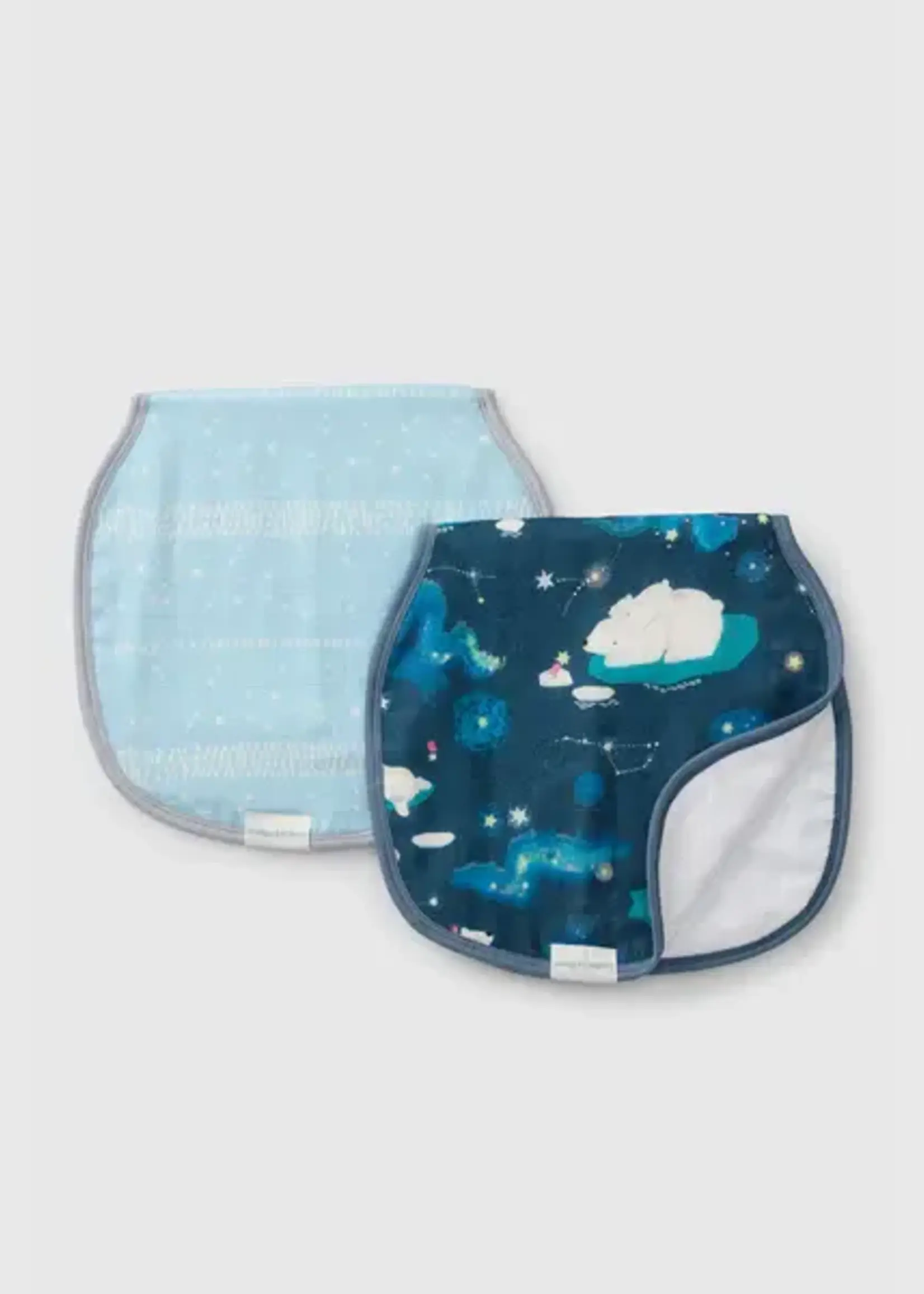 LOULOU LOLLIPOP Burp Cloth Set of 2