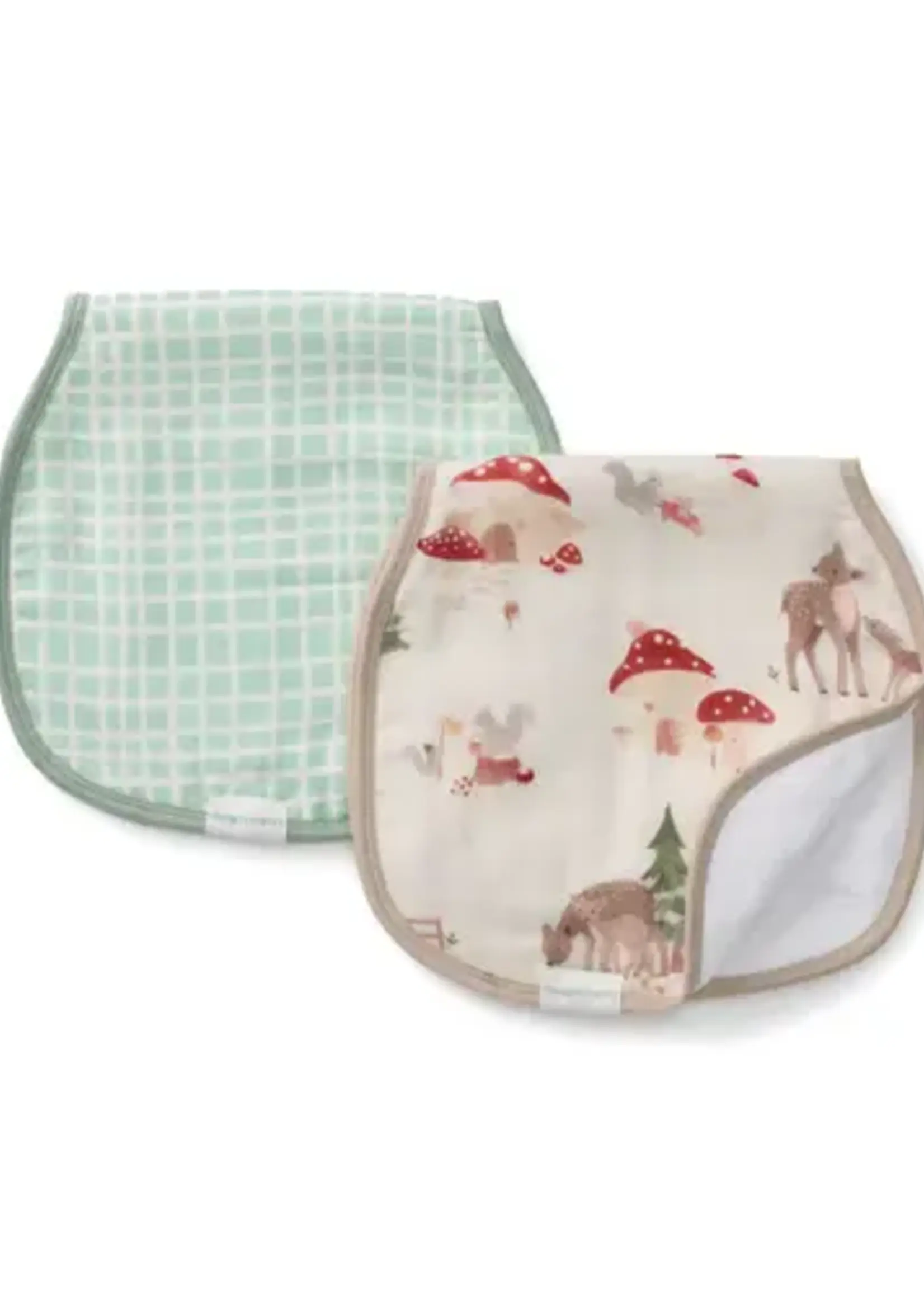 LOULOU LOLLIPOP Burp Cloth Set of 2