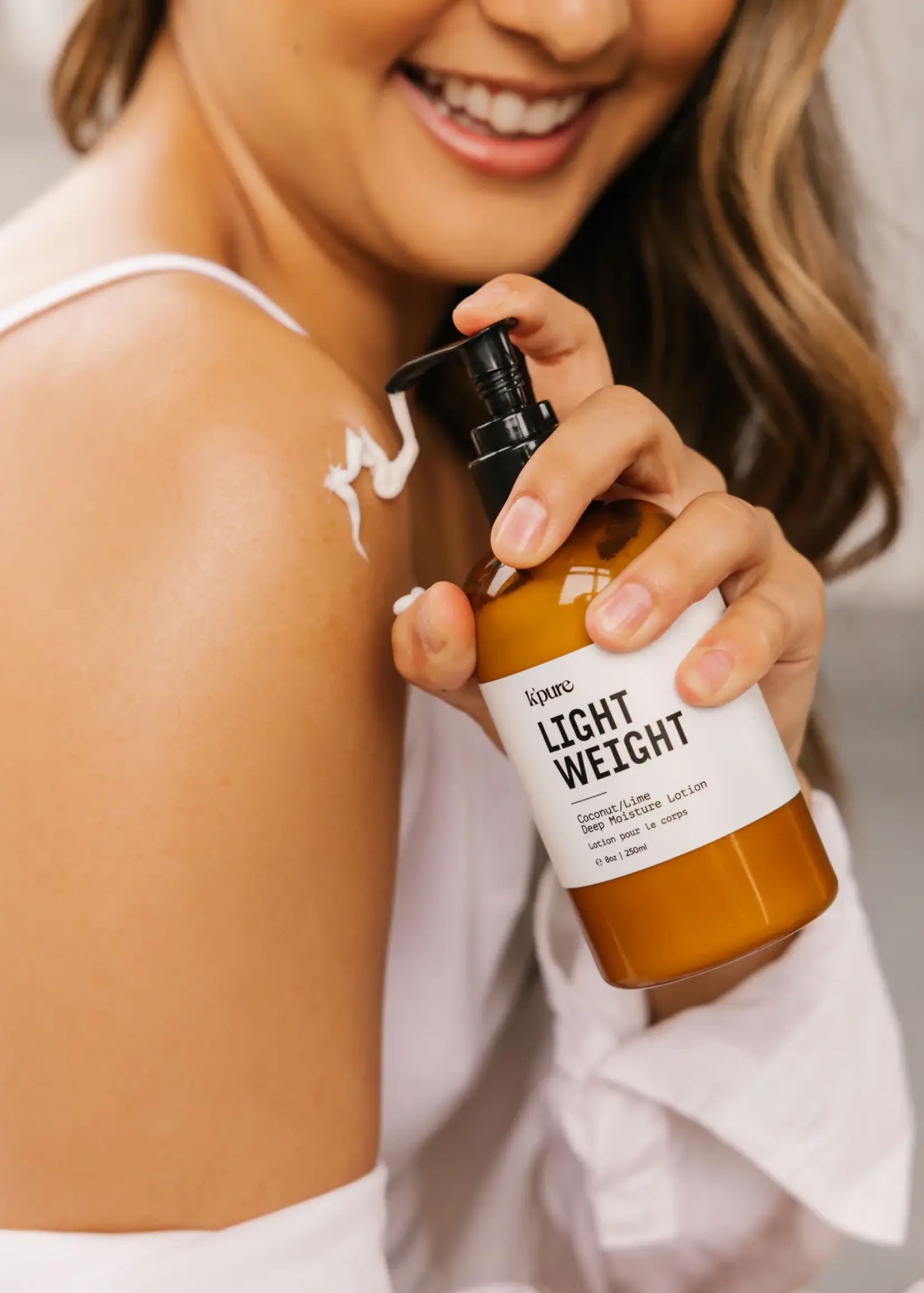 K'PURE Light weight vanilla lotion