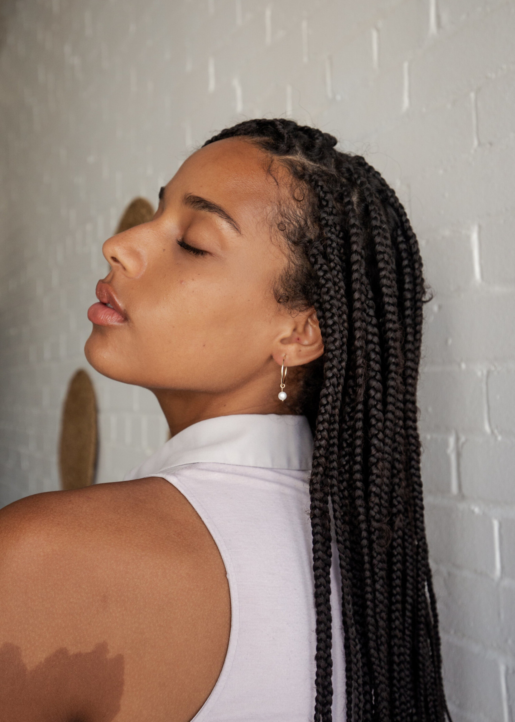 Kali & Sun Endless Pearl Hoops