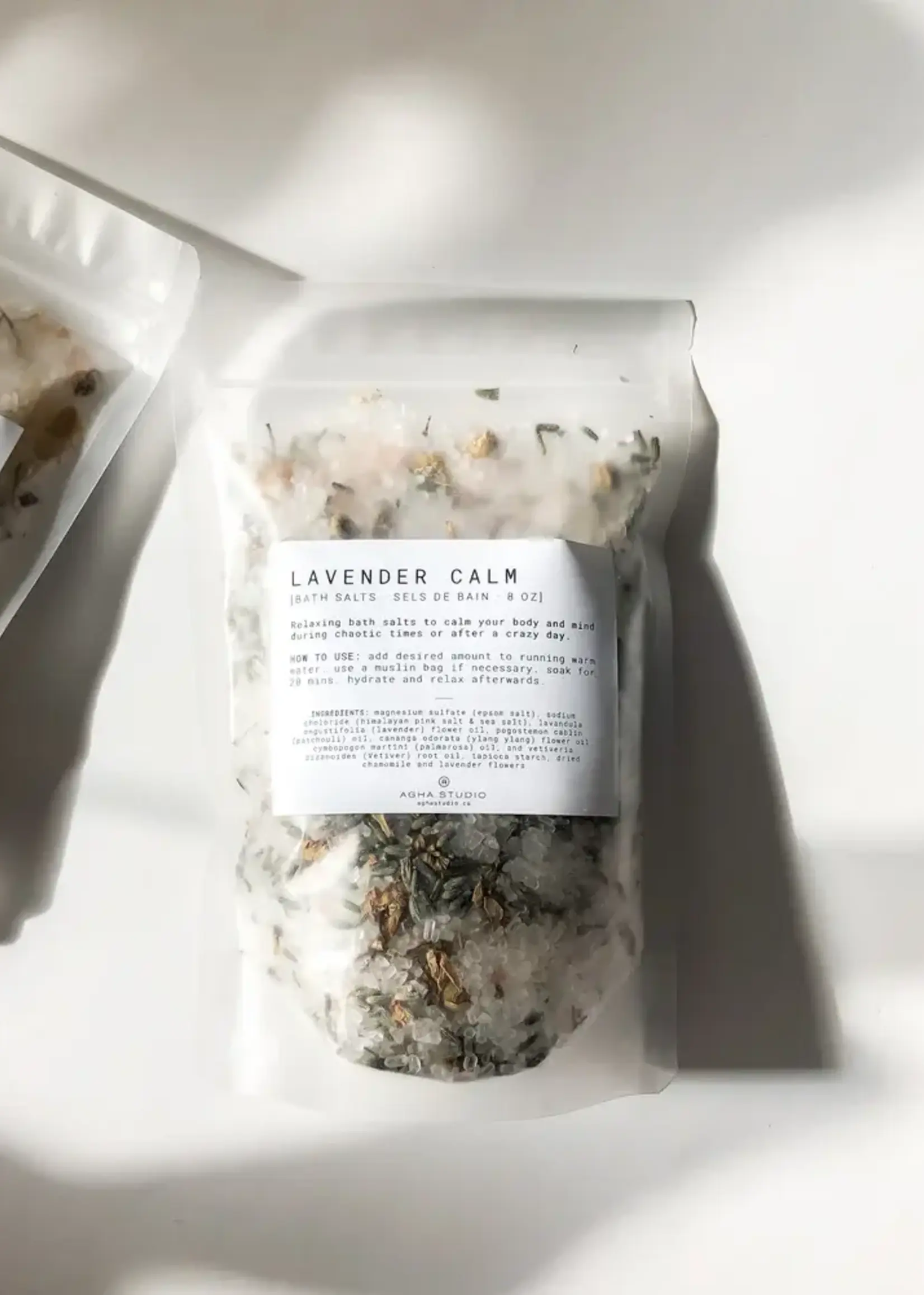 AGHA STUDIO Lavender Calm Bath Salts