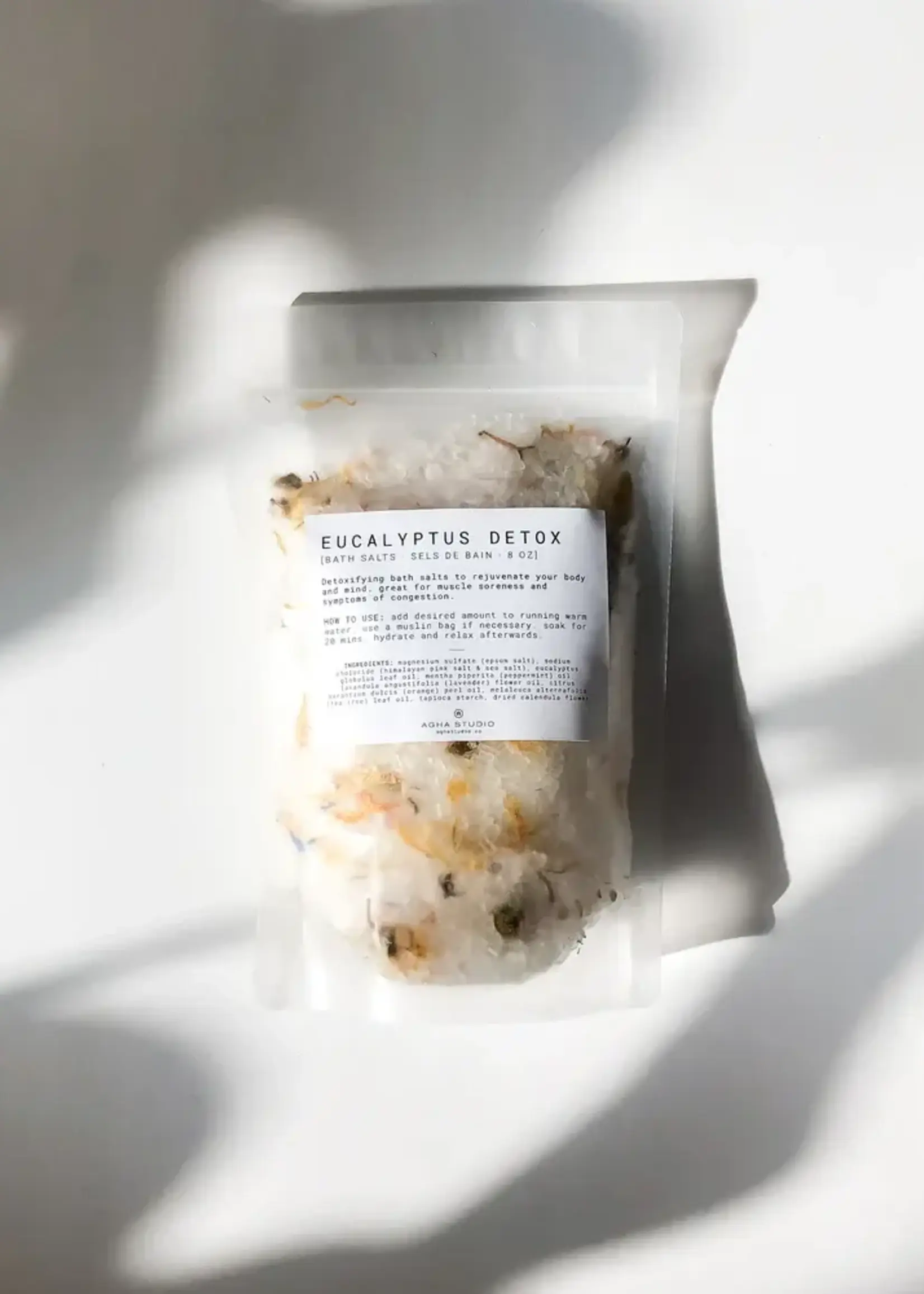 AGHA STUDIO Eucalyptus Detox Bath Salts