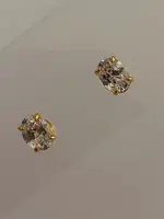 NAMASTE JEWELRY Oval Stone Studs