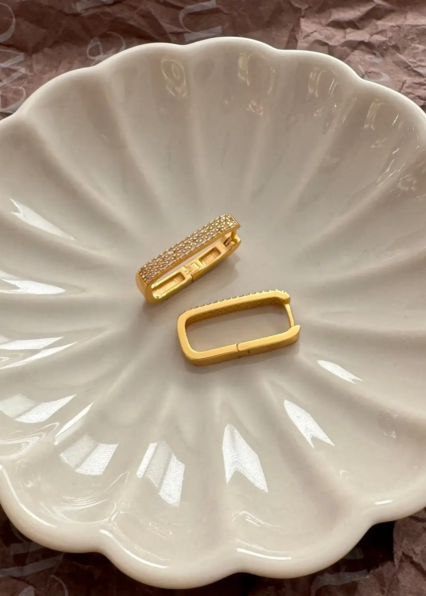 NAMASTE JEWELRY Bisan Stone Earrings