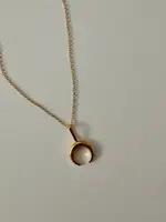 NAMASTE JEWELRY Half Moon Necklace 2.0