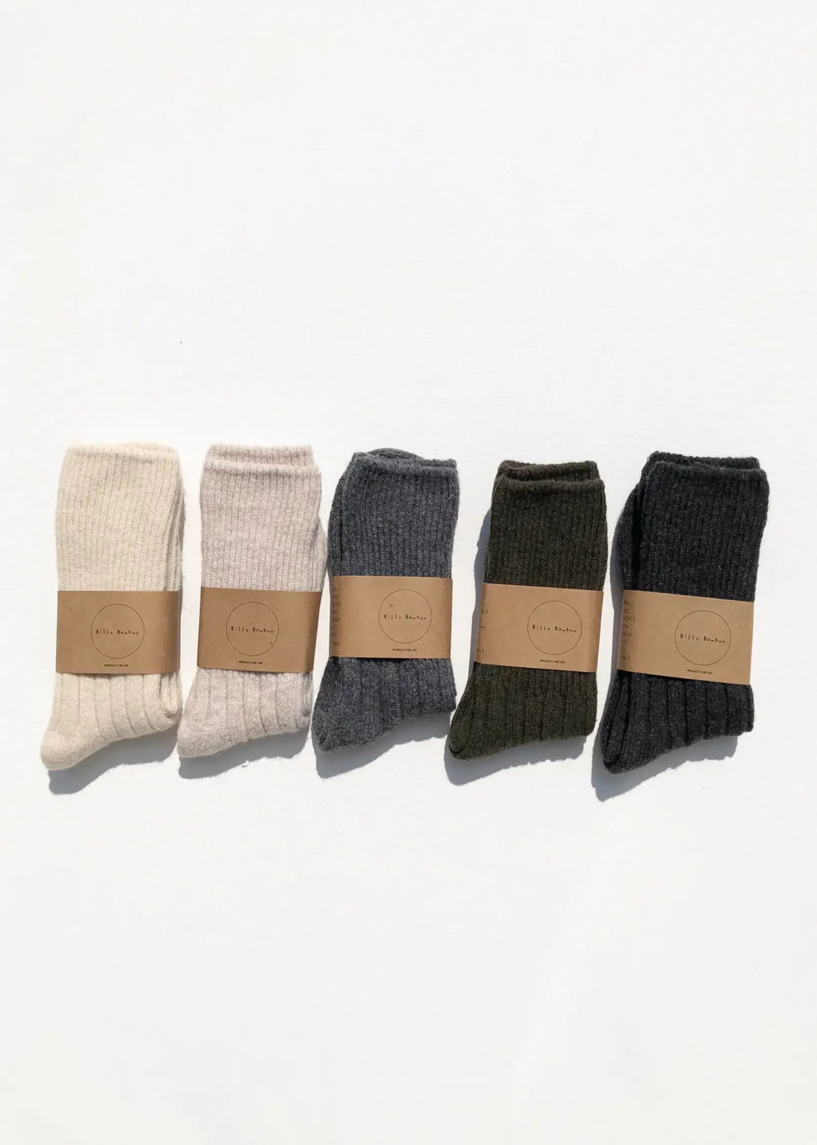 Billy Bamboo NORTHERN WOOL SOCKS
