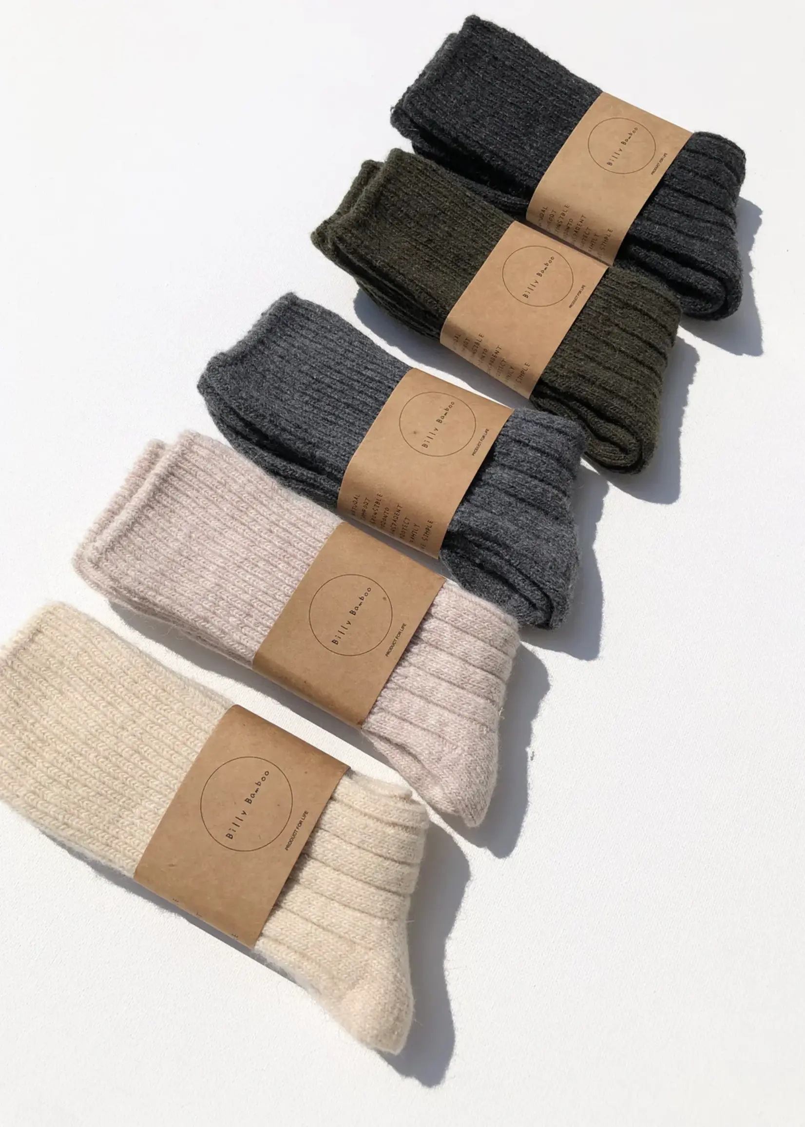 Billy Bamboo NORTHERN WOOL SOCKS