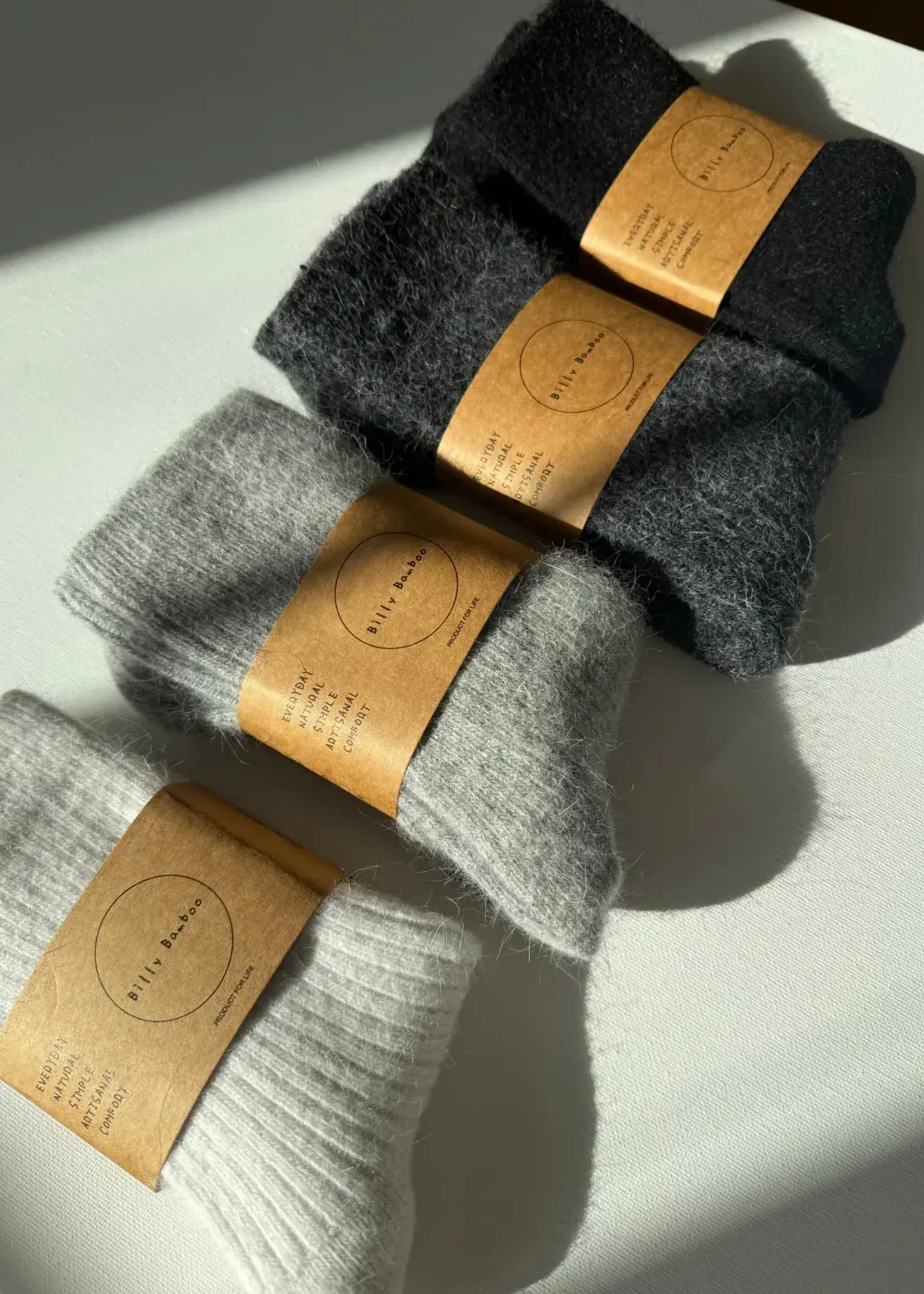 Billy Bamboo ANGORA WOOL SOCKS