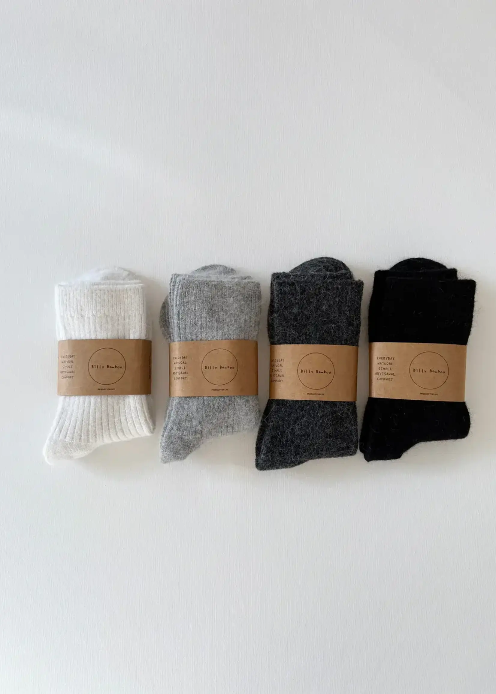Billy Bamboo ANGORA WOOL SOCKS