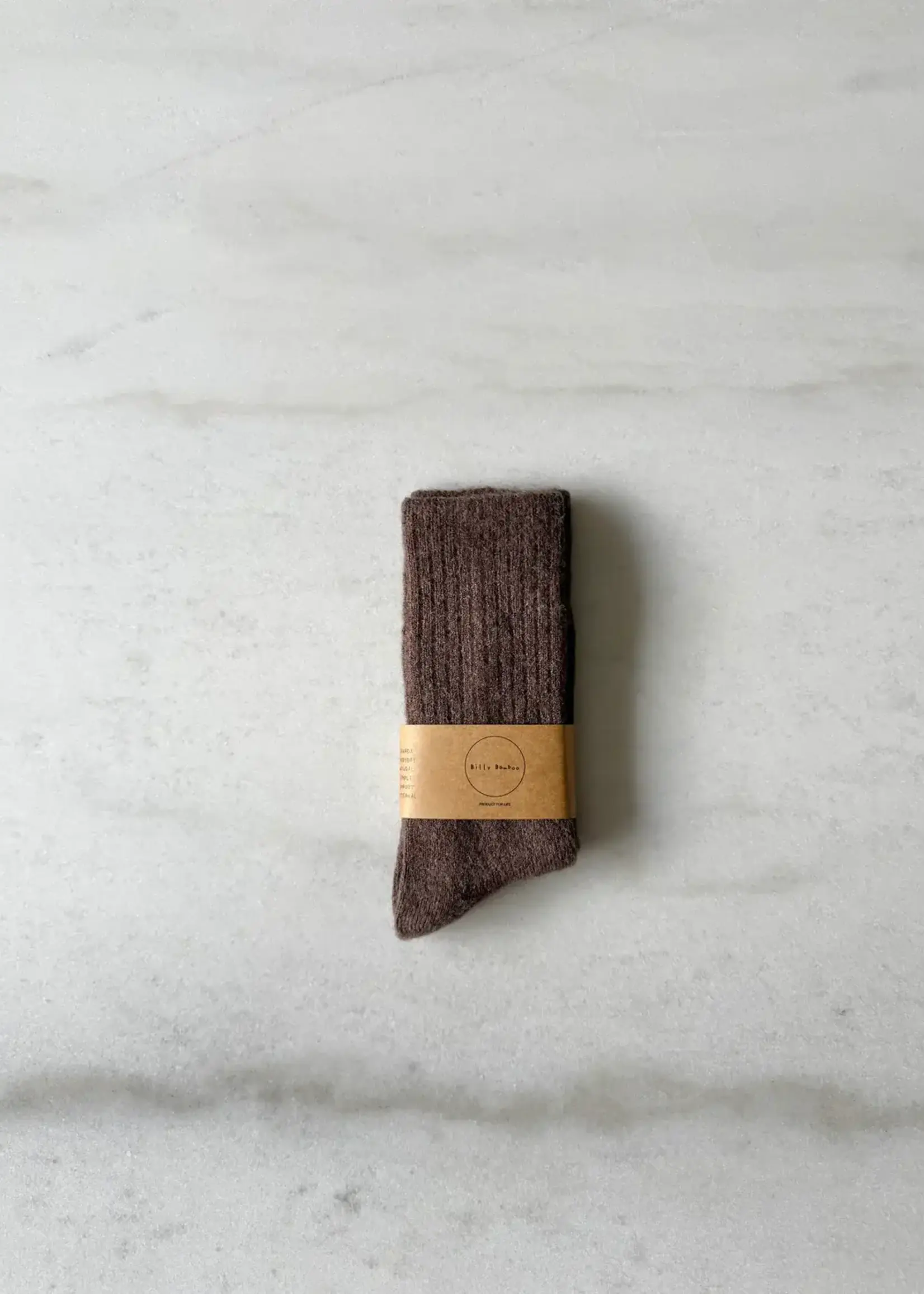 Billy Bamboo ALPACA CABIN SOCKS