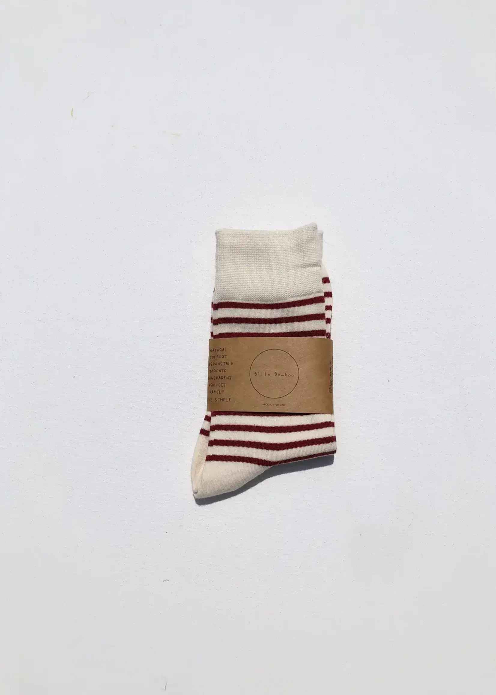 Billy Bamboo COLOR STRIPE SOCKS