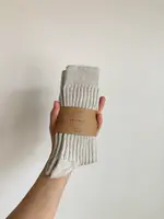 Billy Bamboo RIBBED COTTON HIGH SOCKS