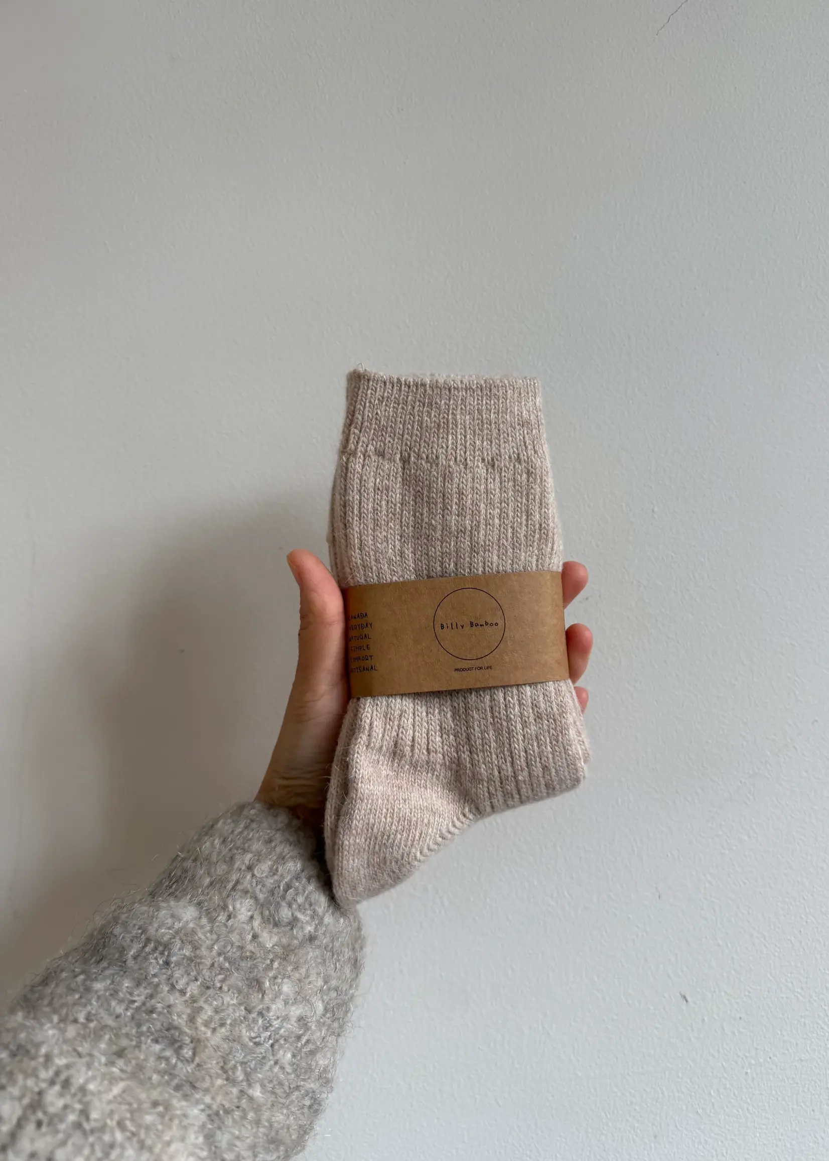 Billy Bamboo ICELAND WOOL SOCKS
