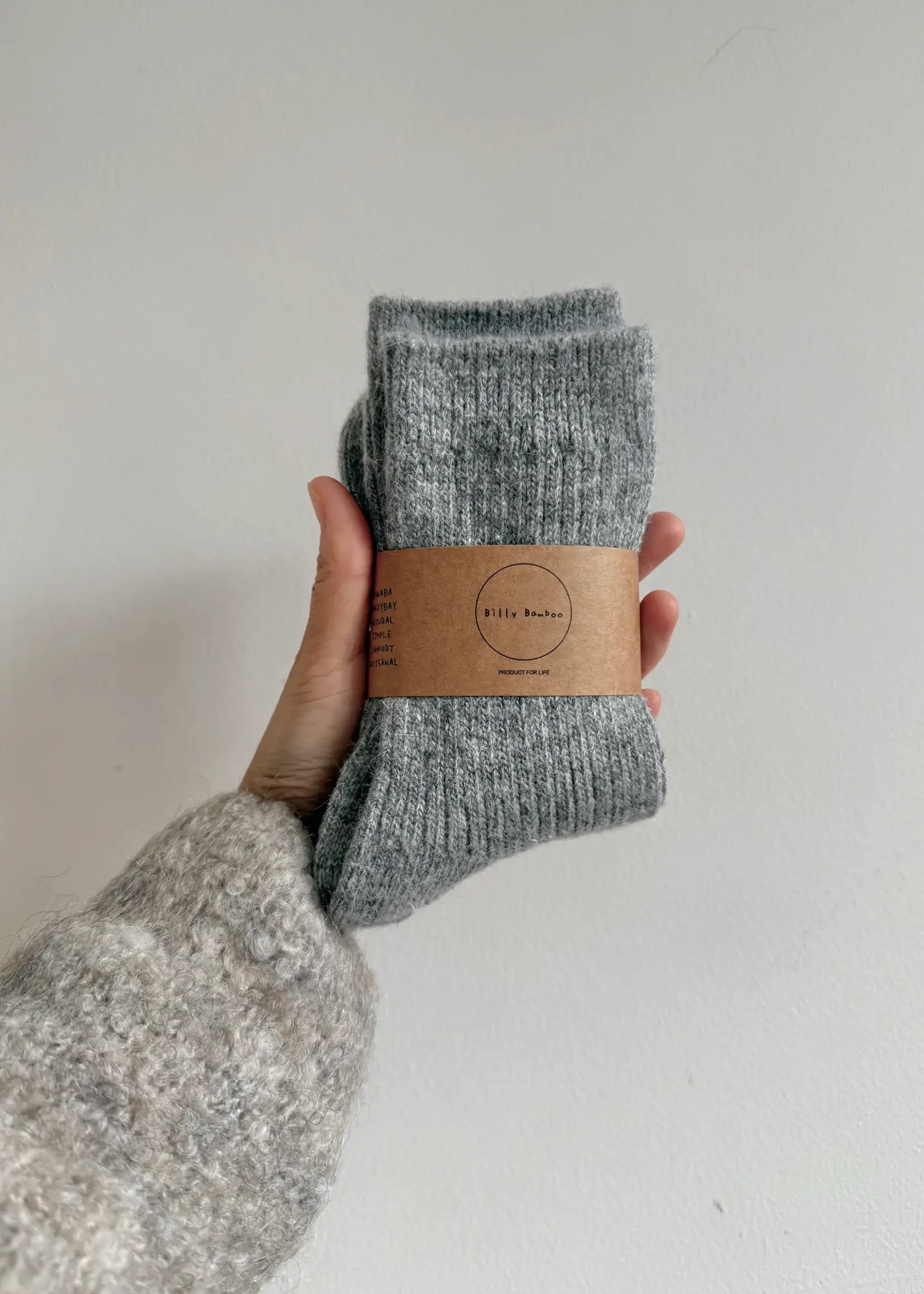 Billy Bamboo ICELAND WOOL SOCKS