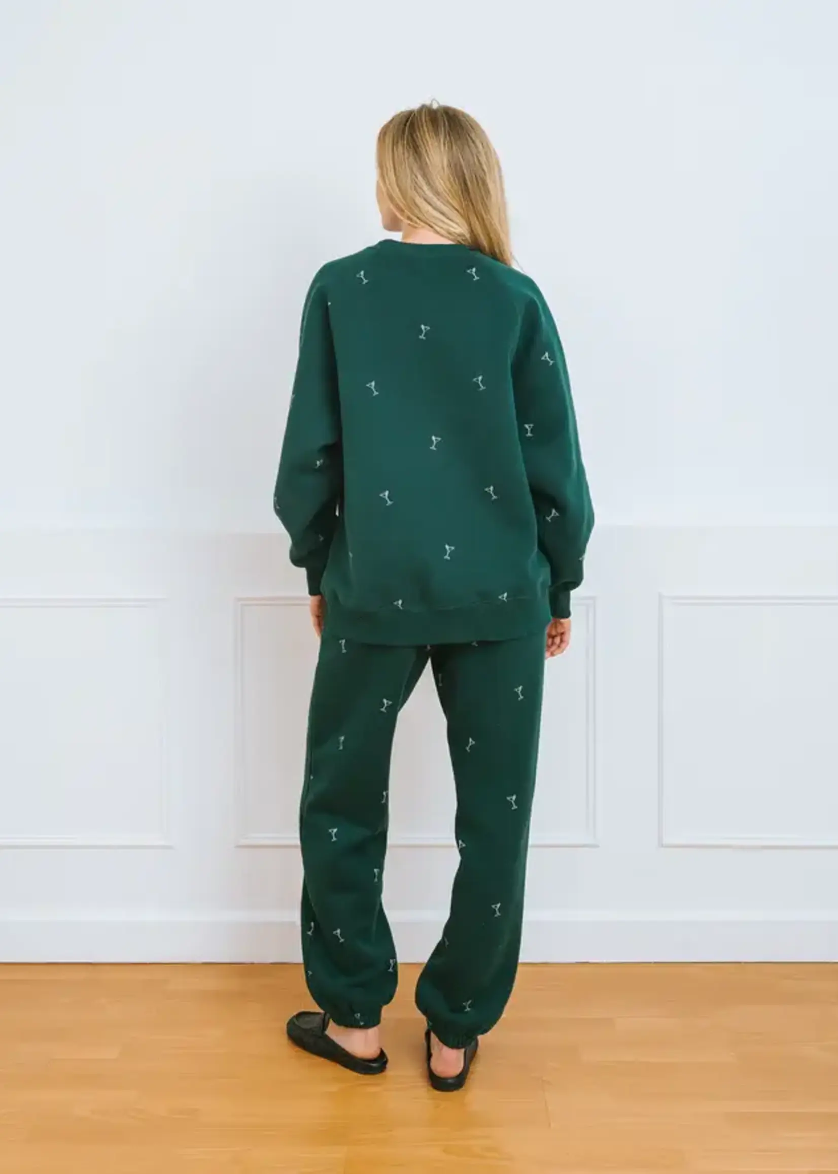 BRUNETTE  the label All Over Martini NYBF Crew