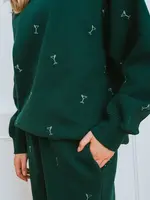 BRUNETTE  the label All Over Martini NYBF Crew