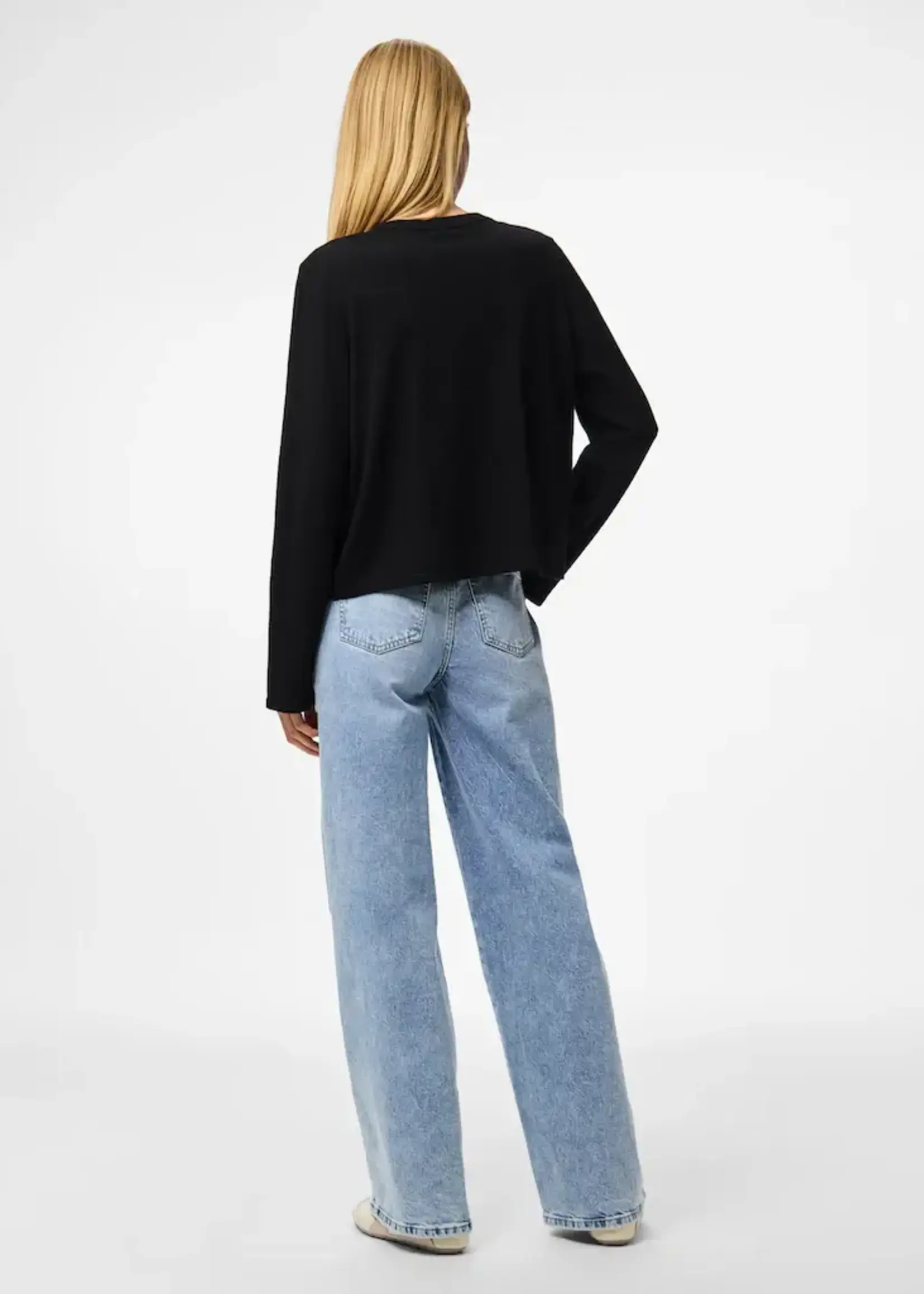 PIECES PCORINA Heart button CARDIGAN