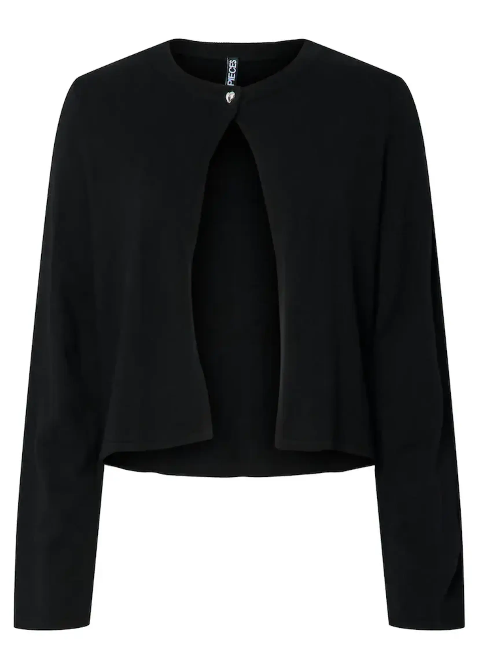 PIECES PCORINA Heart button CARDIGAN