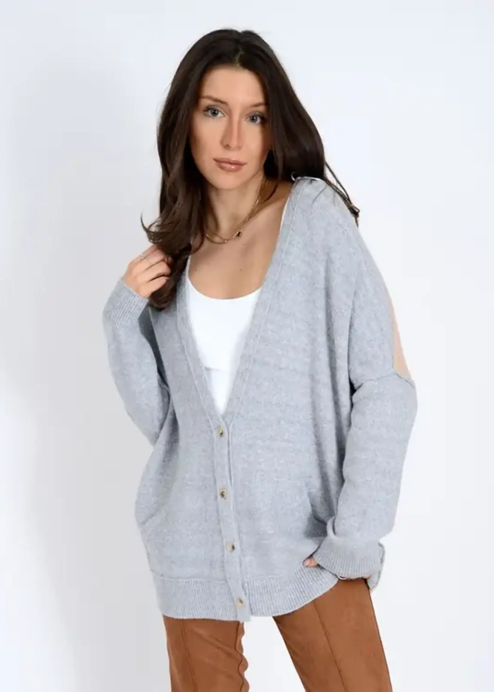 RD STYLE Elma Long Sleeve Cardigan