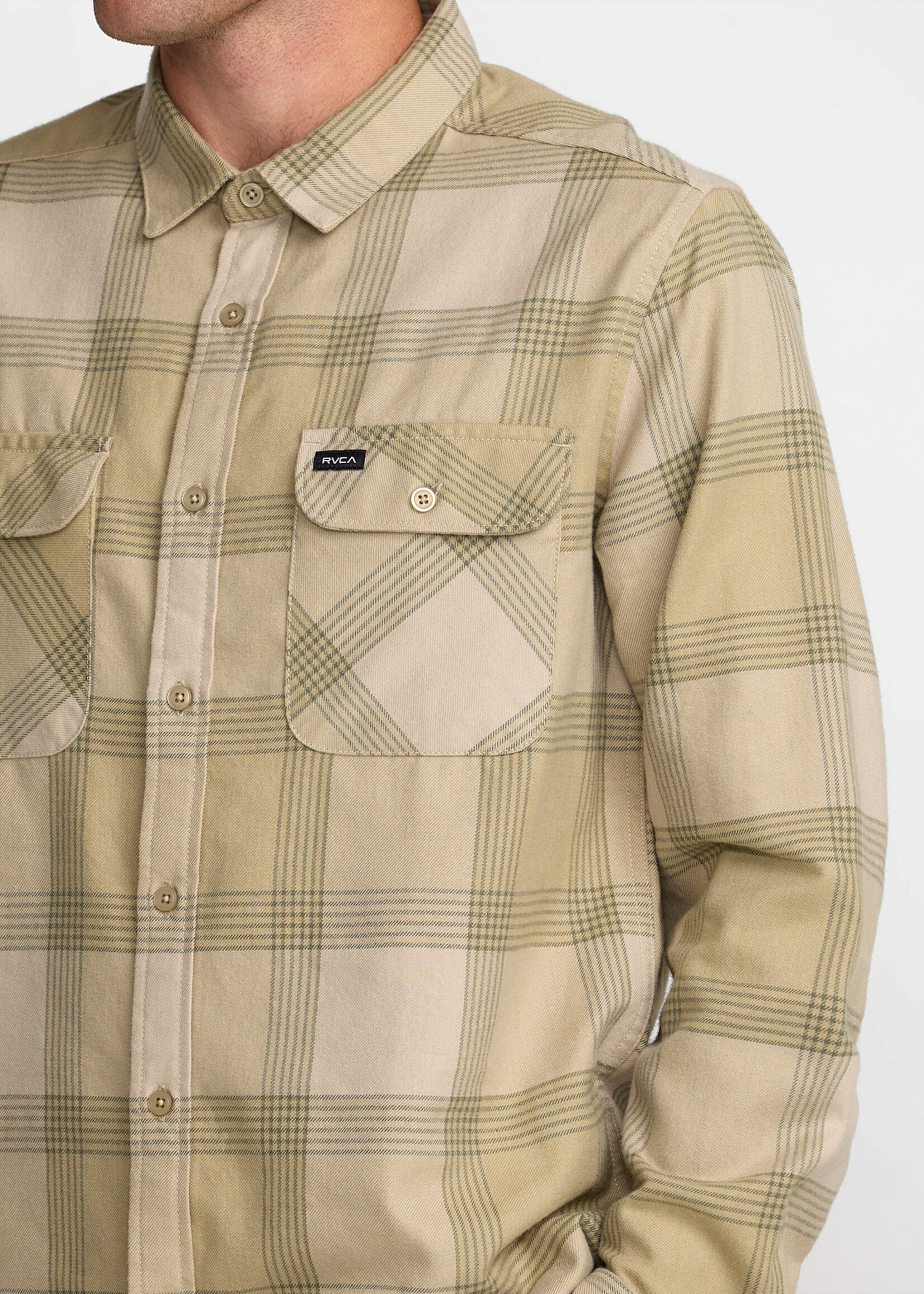 RVCA That'll Work Flannel Long Sleeve