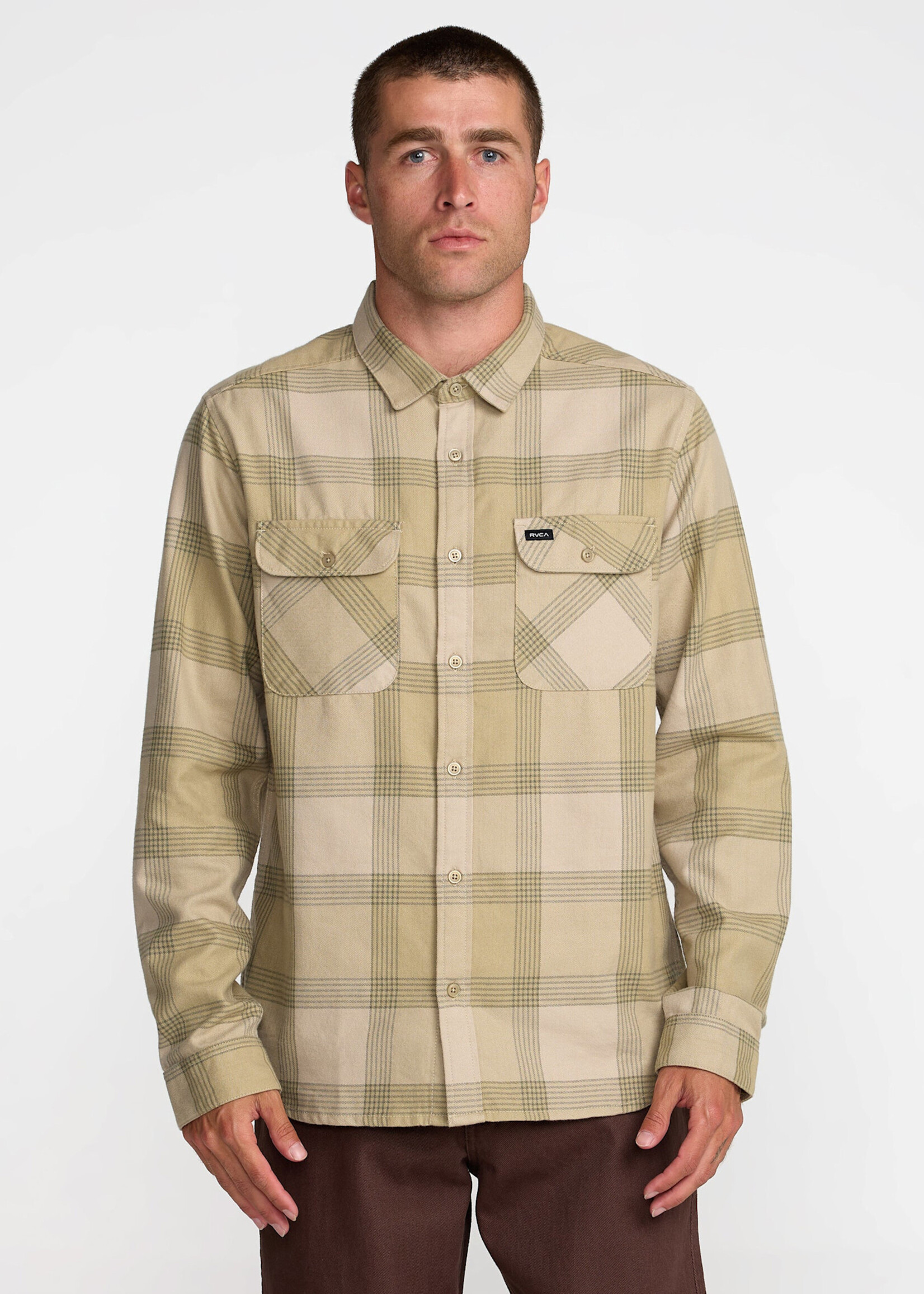 RVCA That'll Work Flannel Long Sleeve