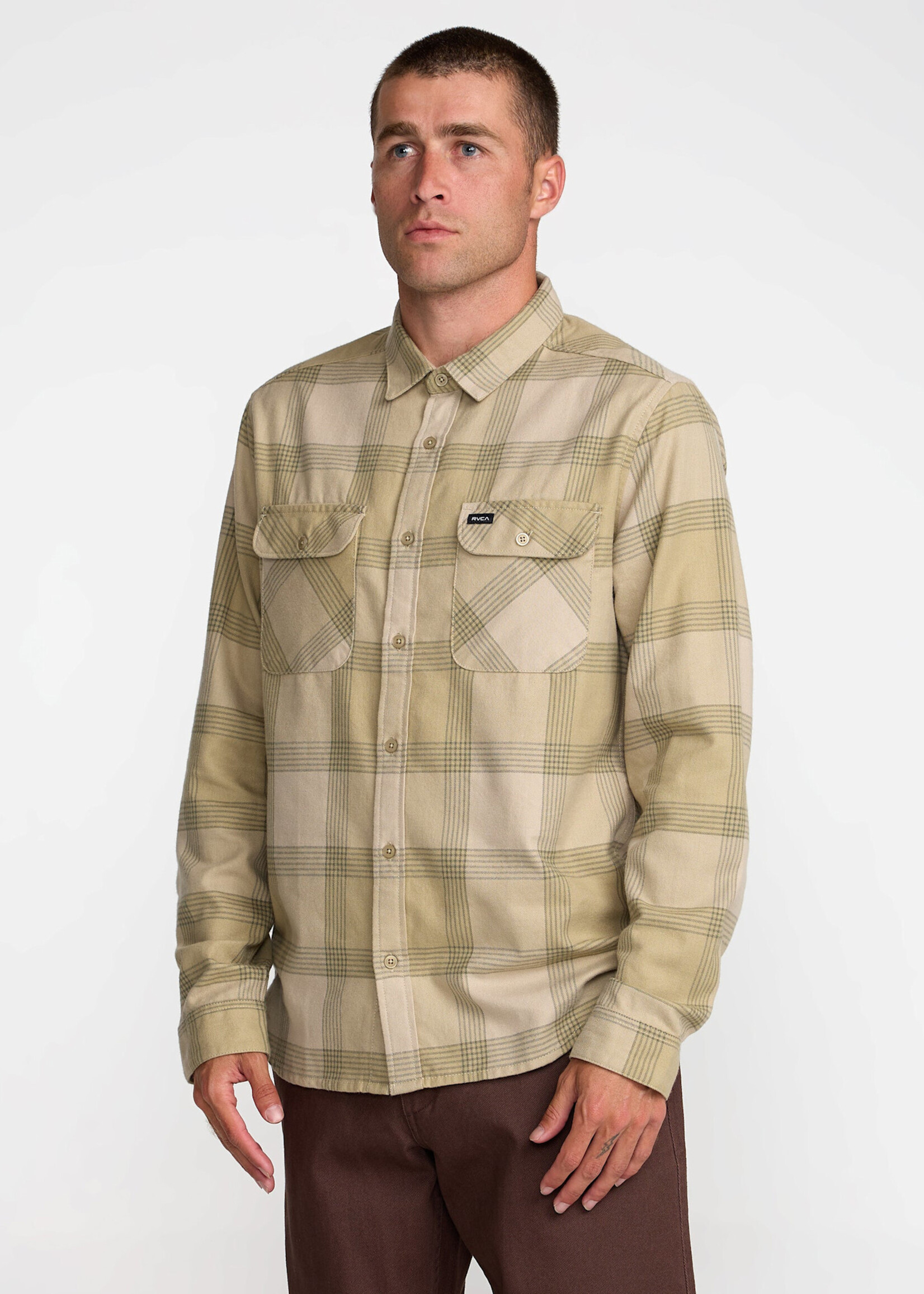 RVCA That'll Work Flannel Long Sleeve
