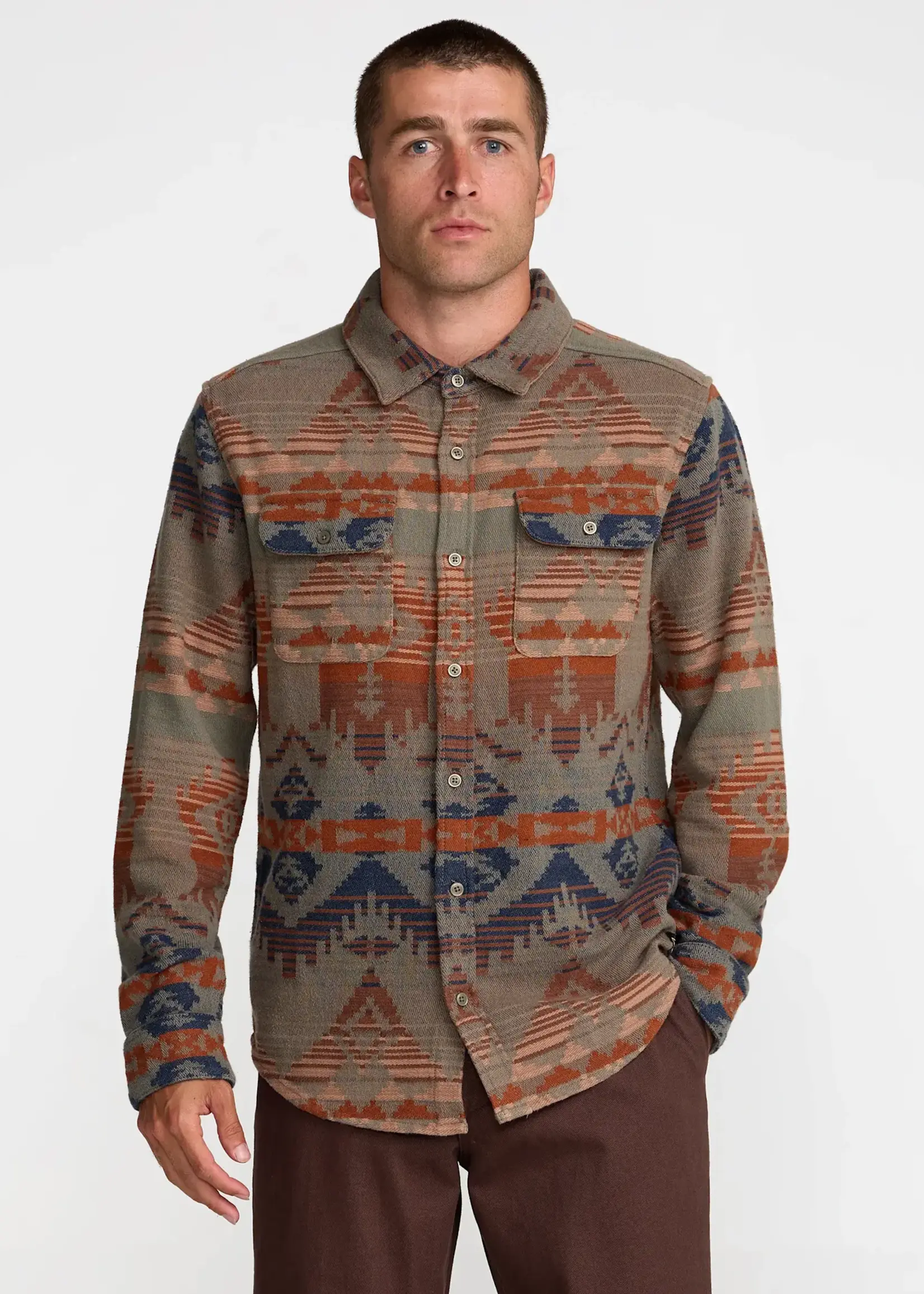 RVCA Dayshift Blanket Flannel