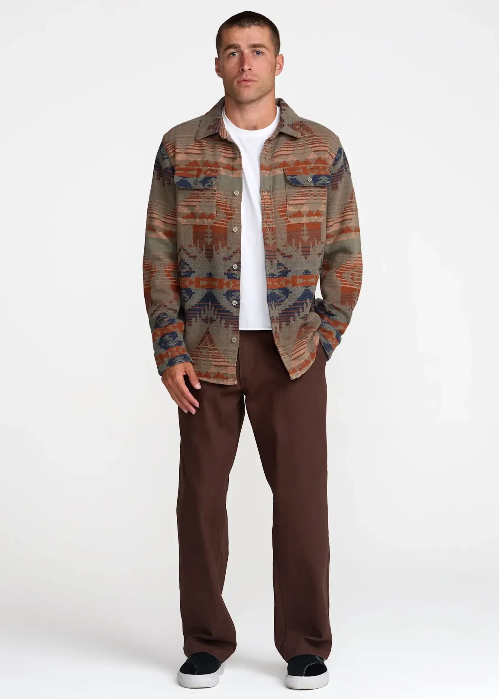 RVCA Dayshift Blanket Flannel