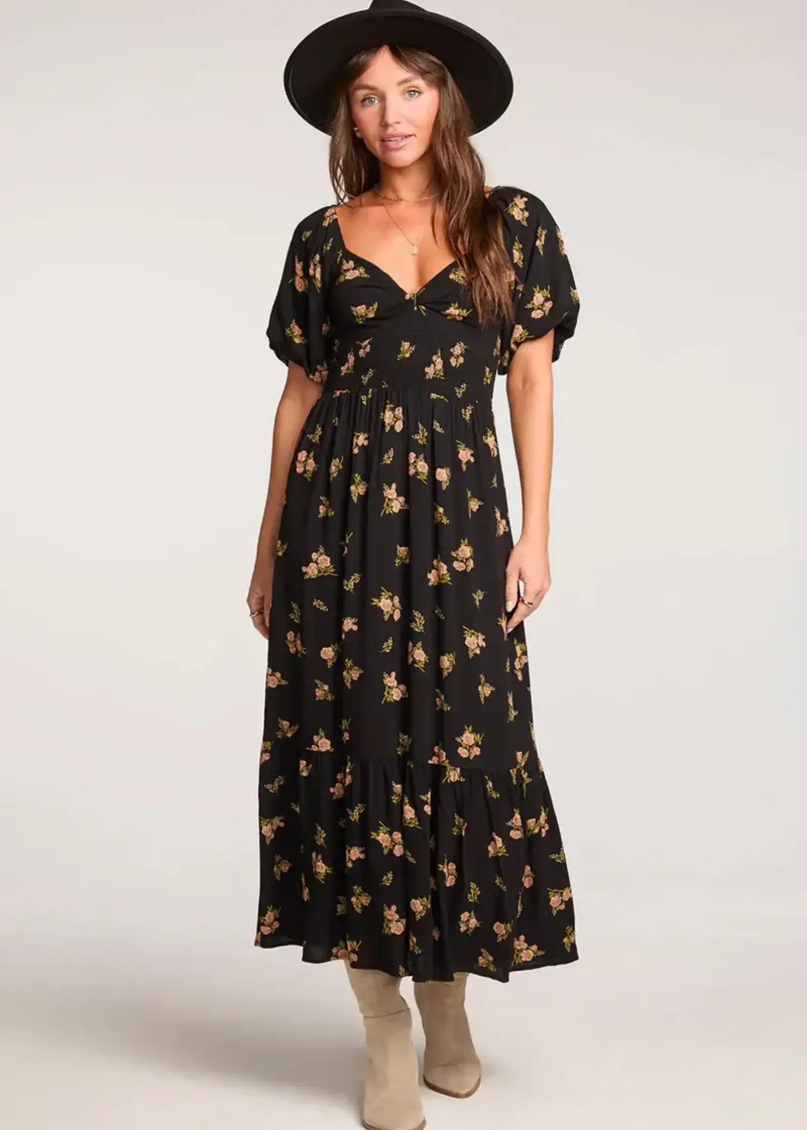 SALTWATER LUXE Elyssia Midi Dress