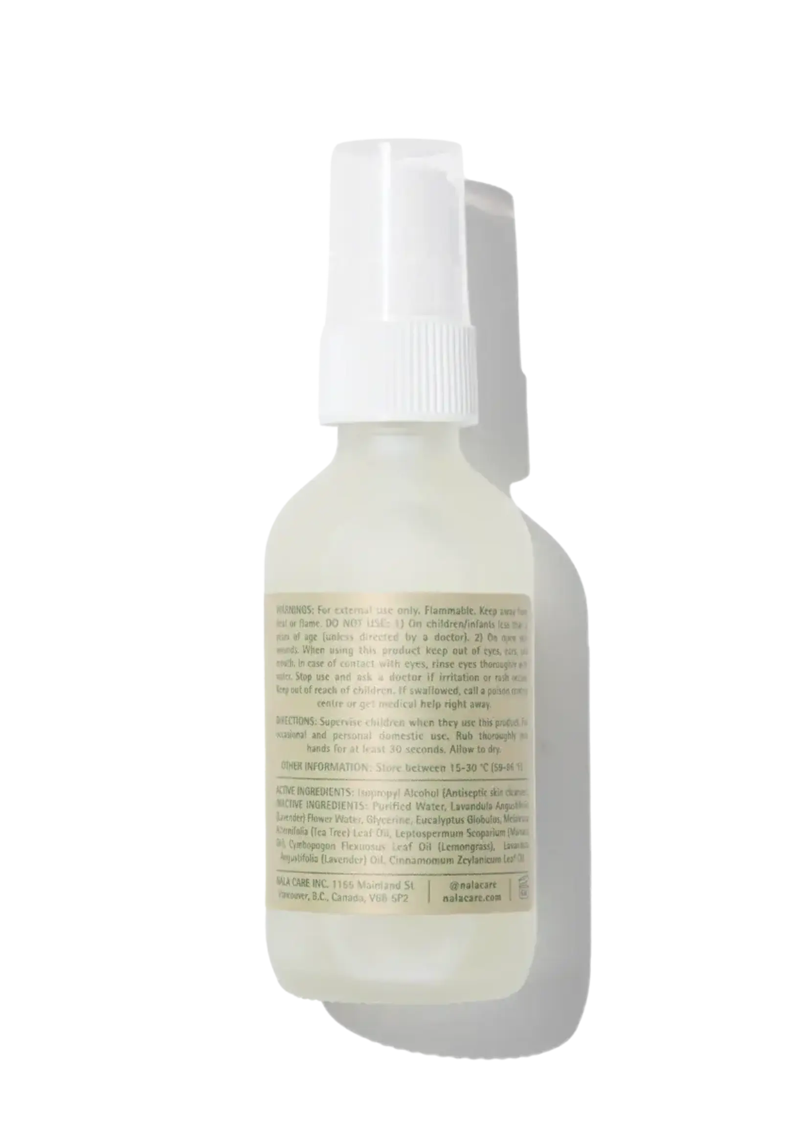 NALA CARE Eucalyptus-Lemongrass Hand Sanitizer