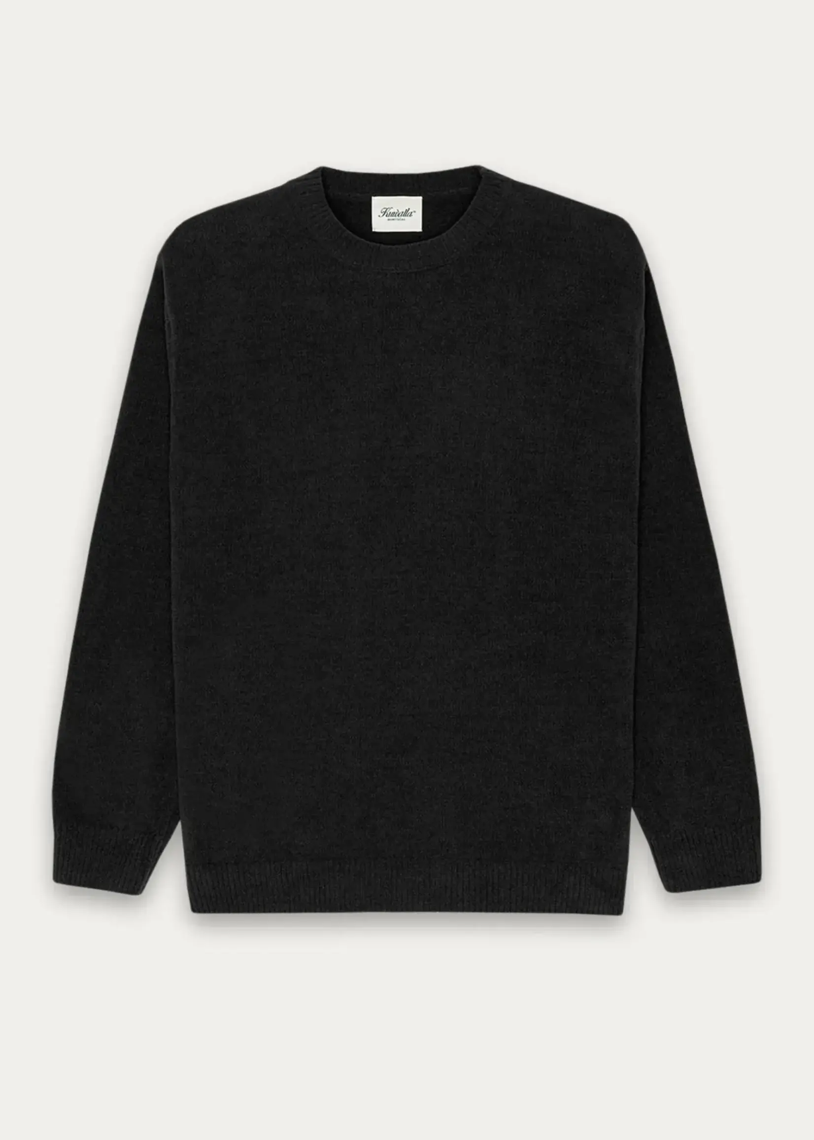 KUWALLA Textured Knit Crew