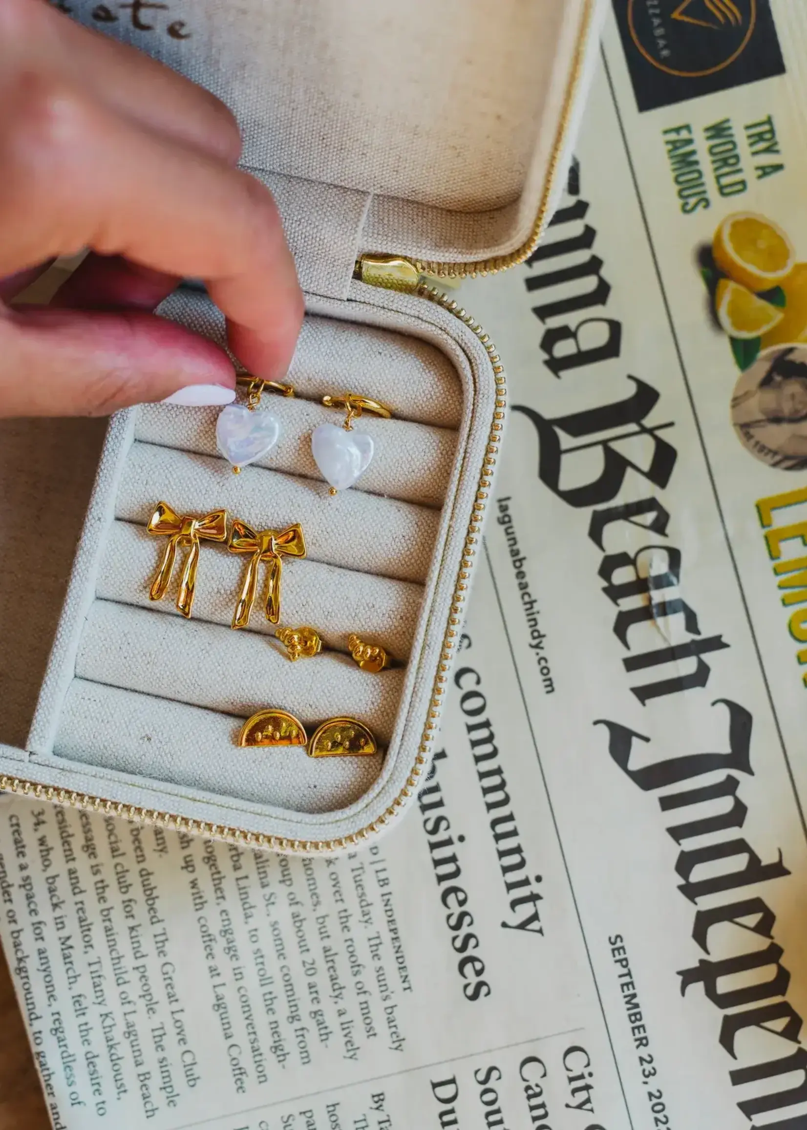 NAMASTE JEWELRY Jewelry Travel Case