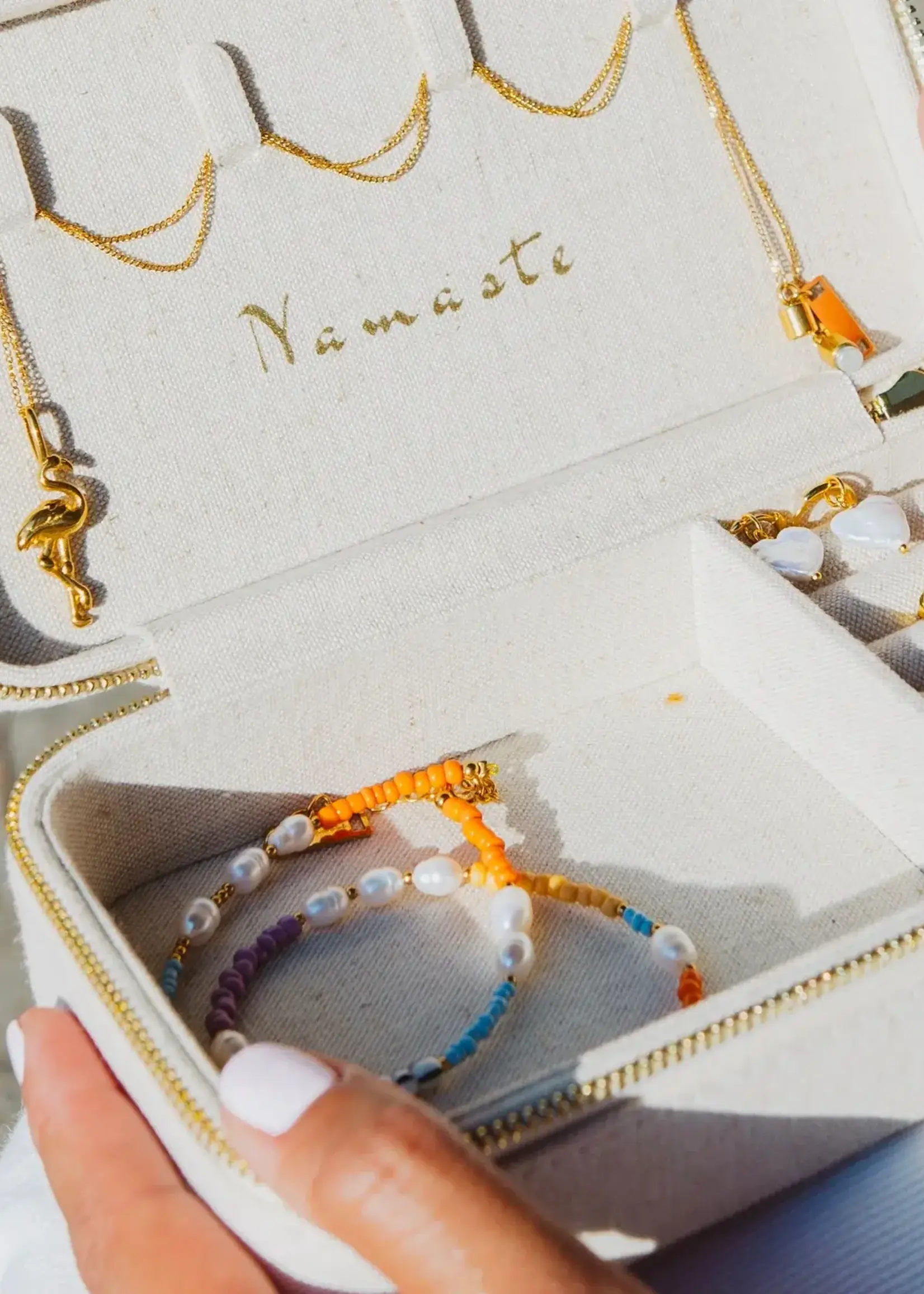 NAMASTE JEWELRY Jewelry Travel Case