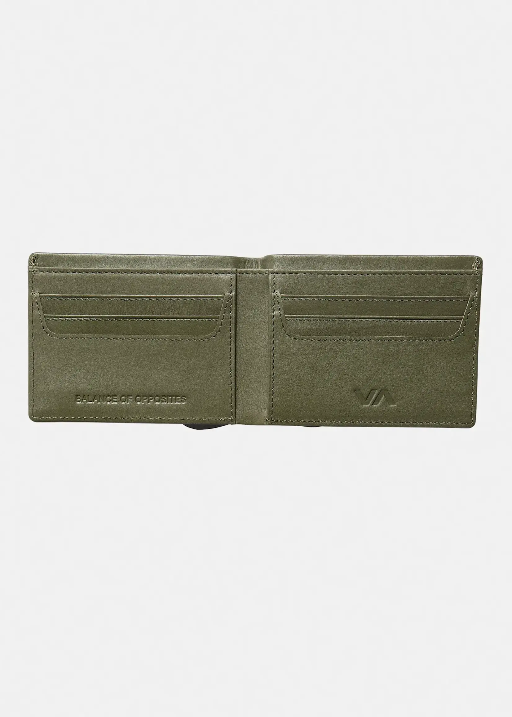 RVCA AUGUST BIFOLD WALLET