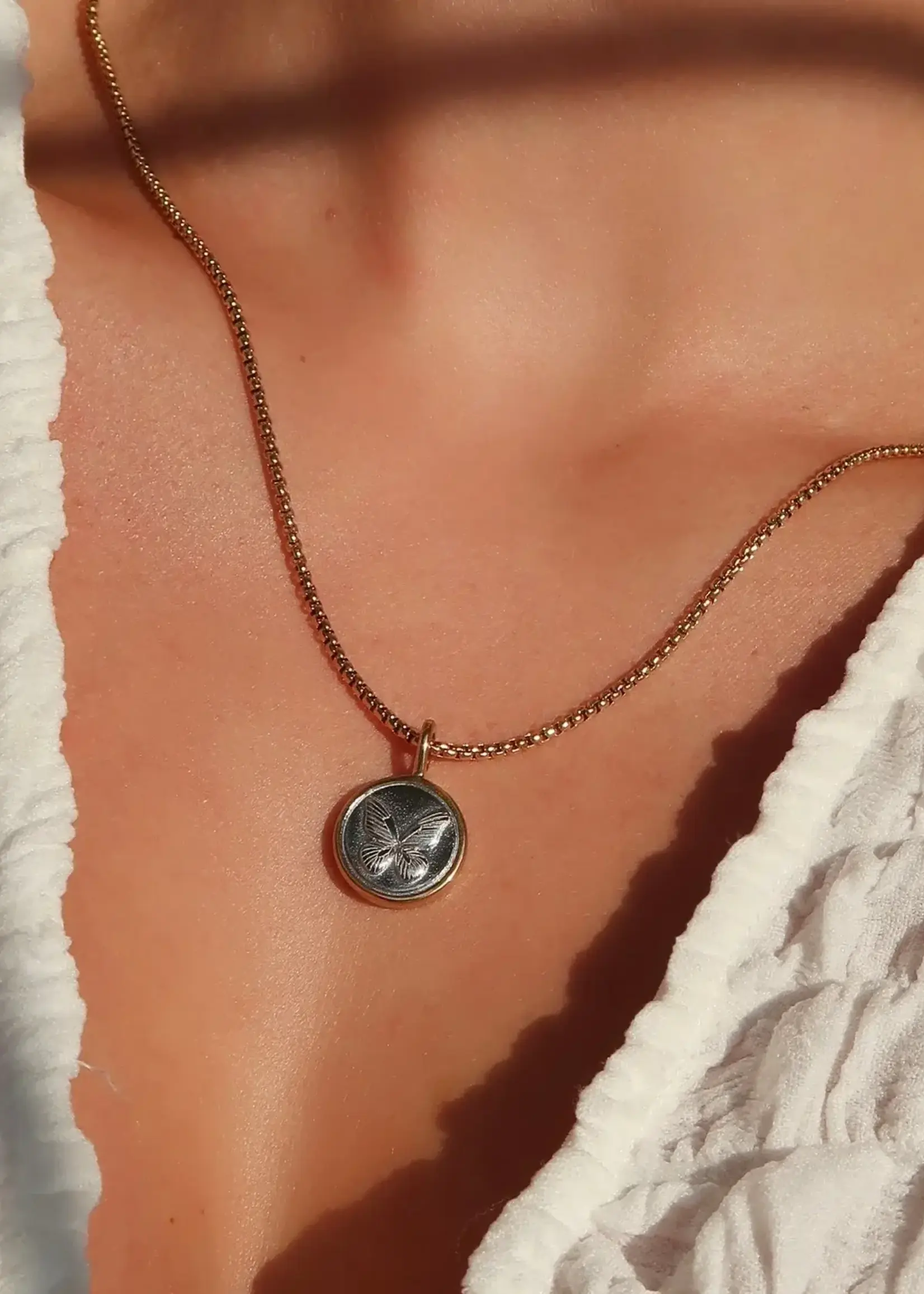 NAMASTE JEWELRY Butterfly Necklace