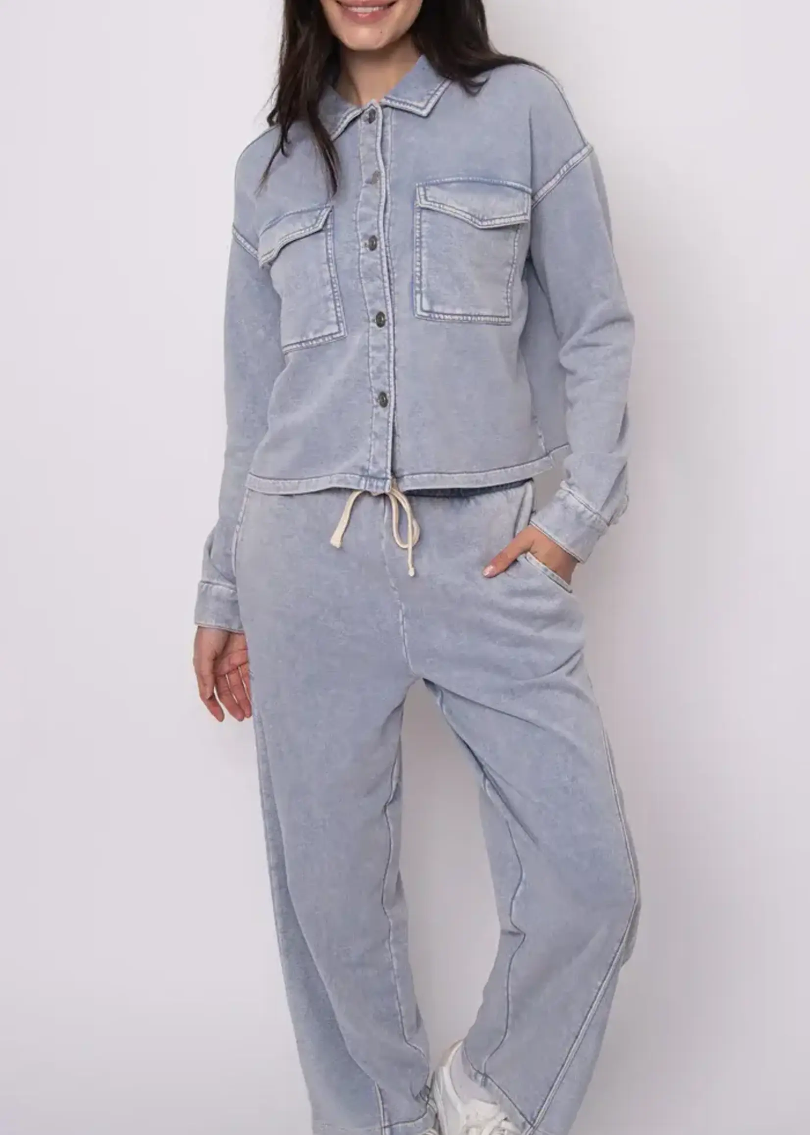 RD STYLE Nara Denim Button Up
