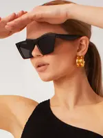 Shady Lady Nicole Sunglasses - Black