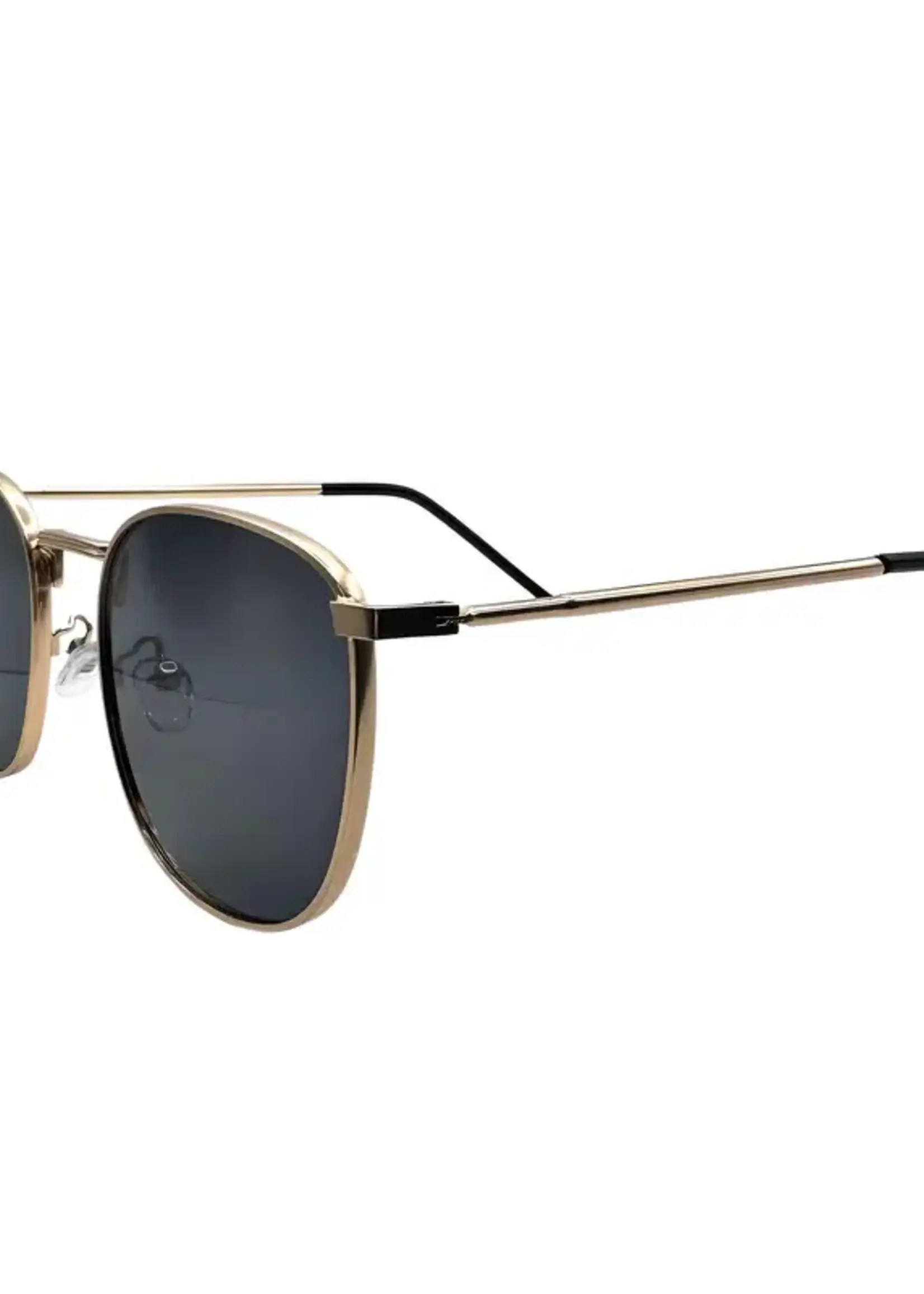 Shady Lady Payton Sunglasses - Black/Gold