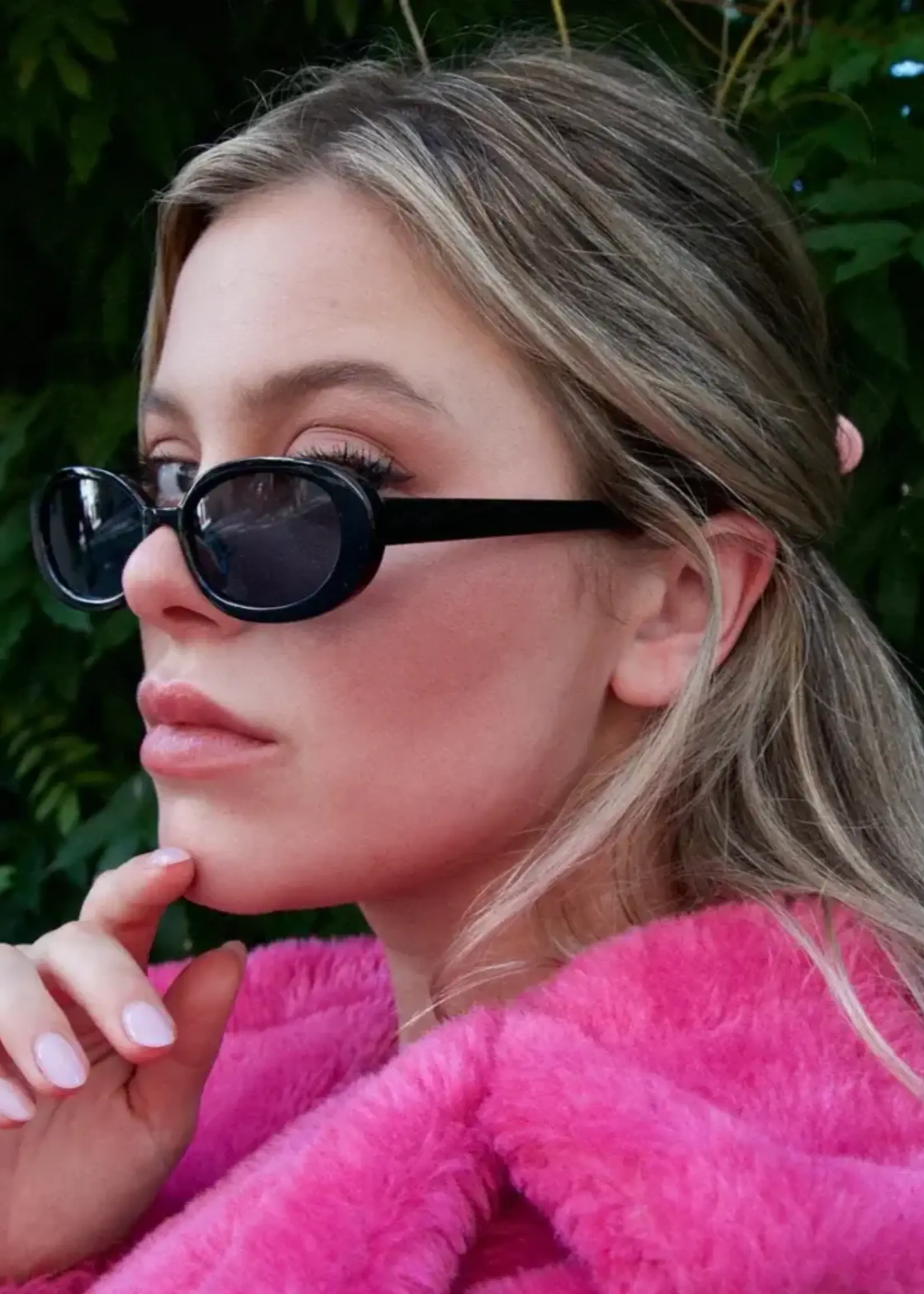 Shady Lady Kenzie Sunglasses - Black