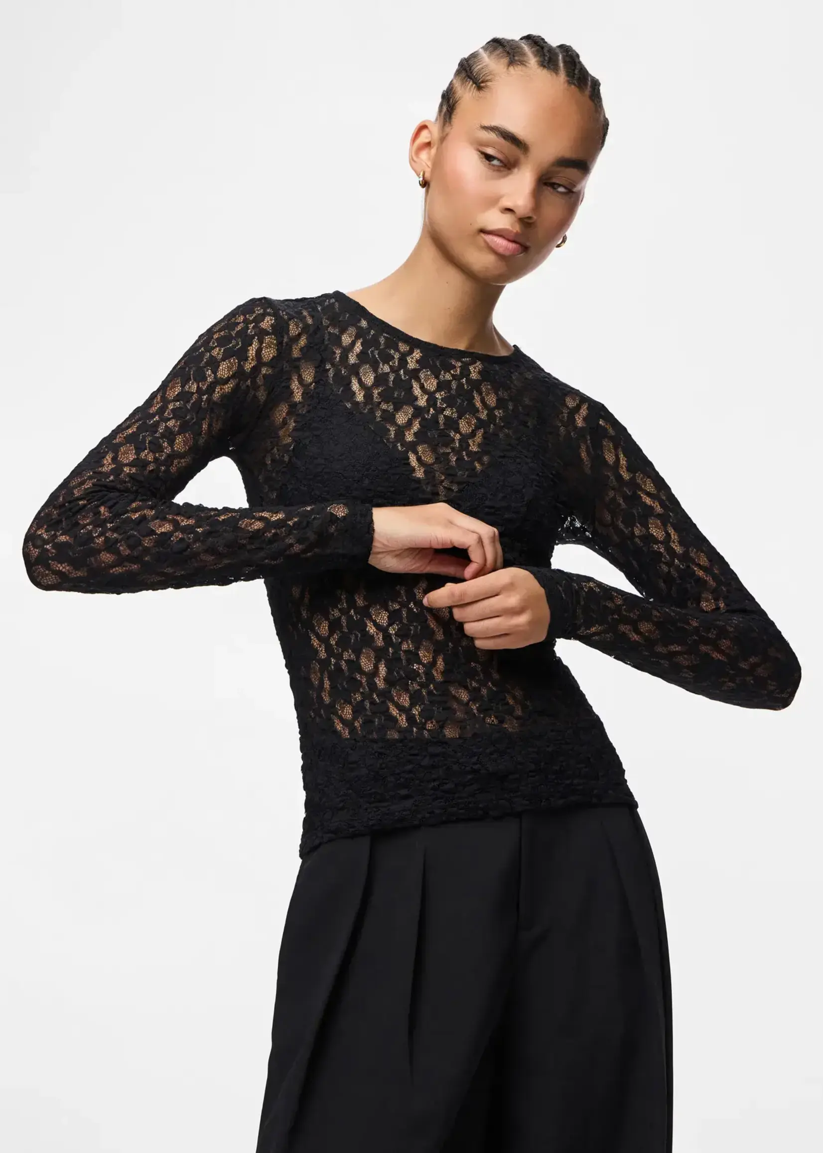 PIECES HAZEL LACE TOP