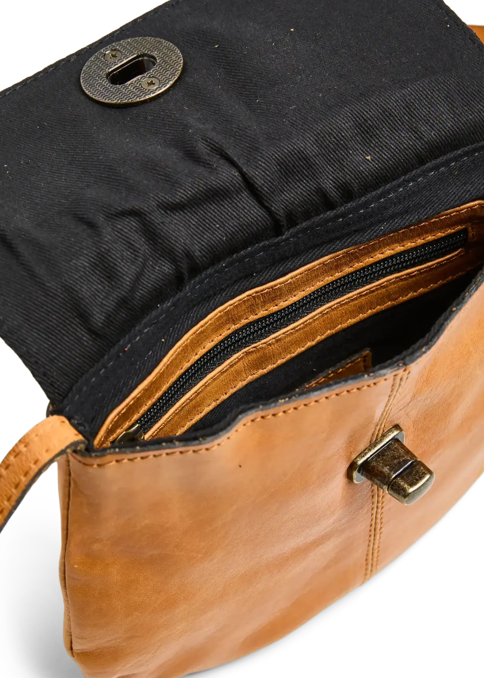 PIECES TOTALLY ROYAL LEATHER PARTY BAG