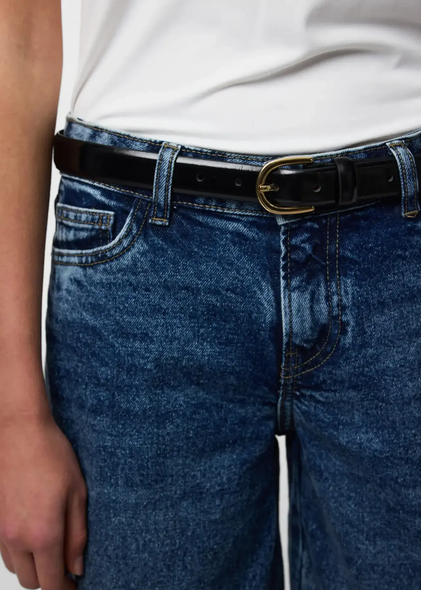 PIECES PCESTINA LEATHER BELT