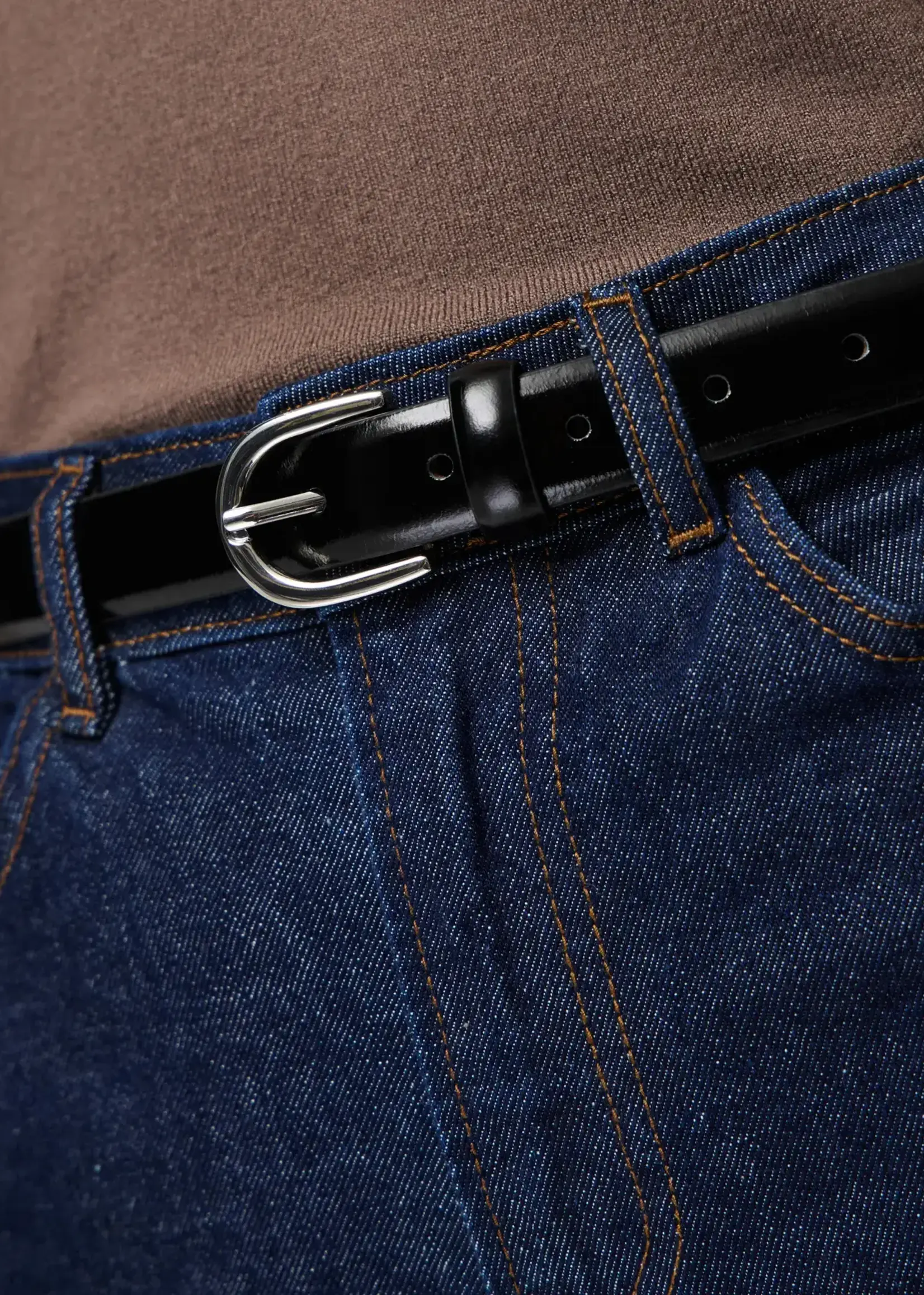 PIECES PCESTINA LEATHER BELT