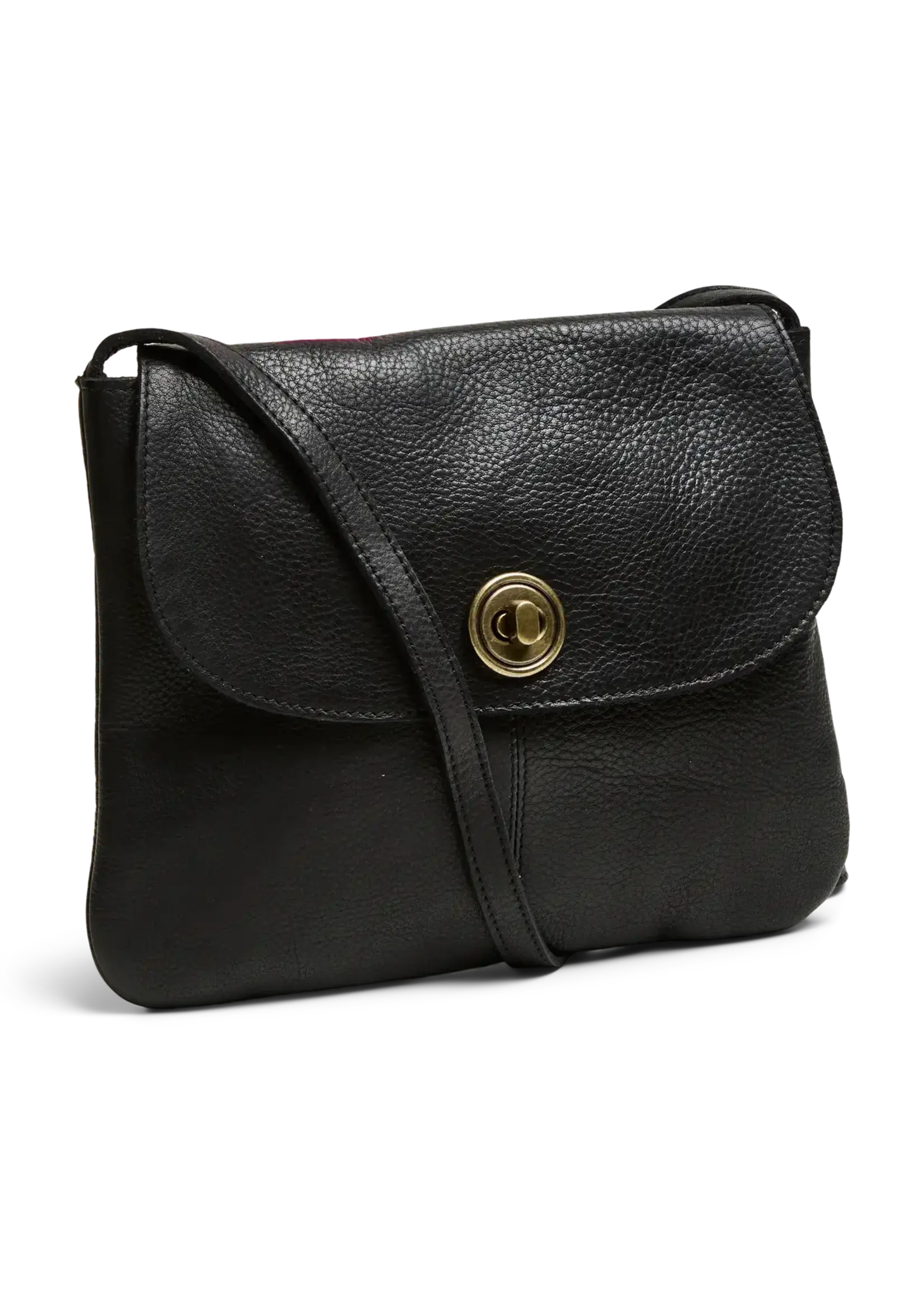 PIECES TOTALLY Leather party bag (LARGE)