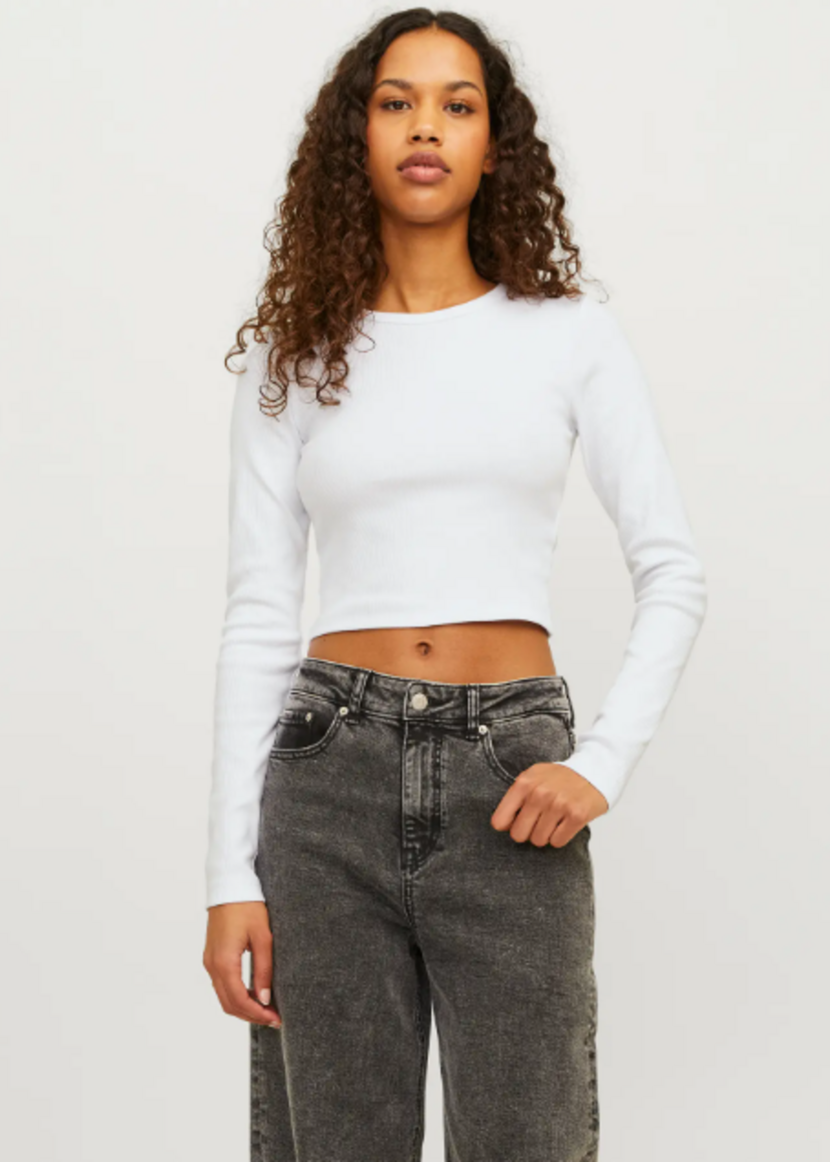 JJXX JXFELINE RIB LONG SLEEVE