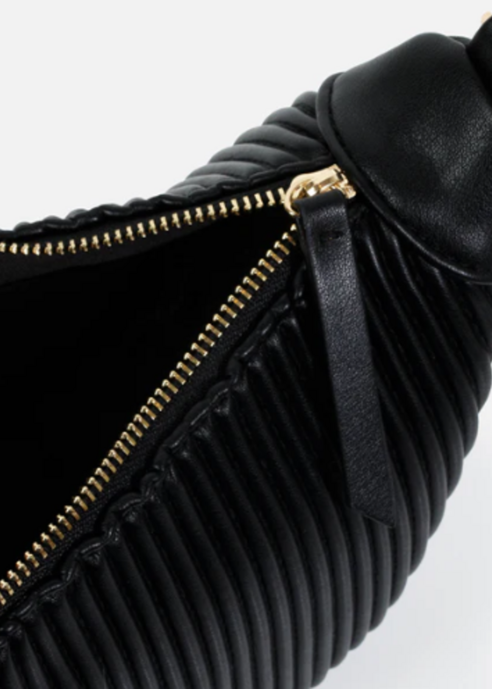 LeBLANC finds Crescent Moon Crossbody Bag - Black