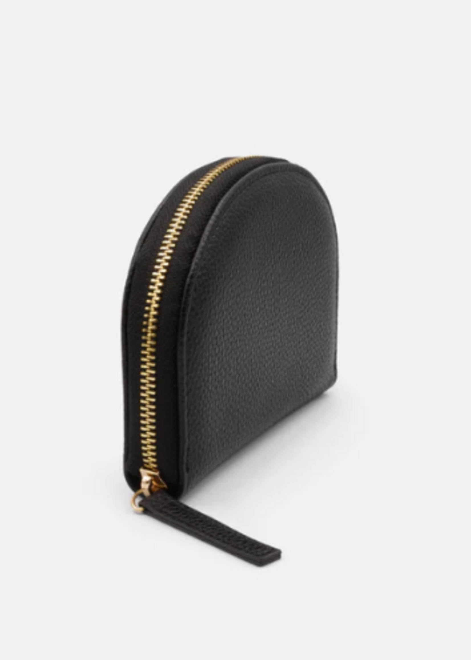 LeBLANC finds Half Moon Wallet - Black
