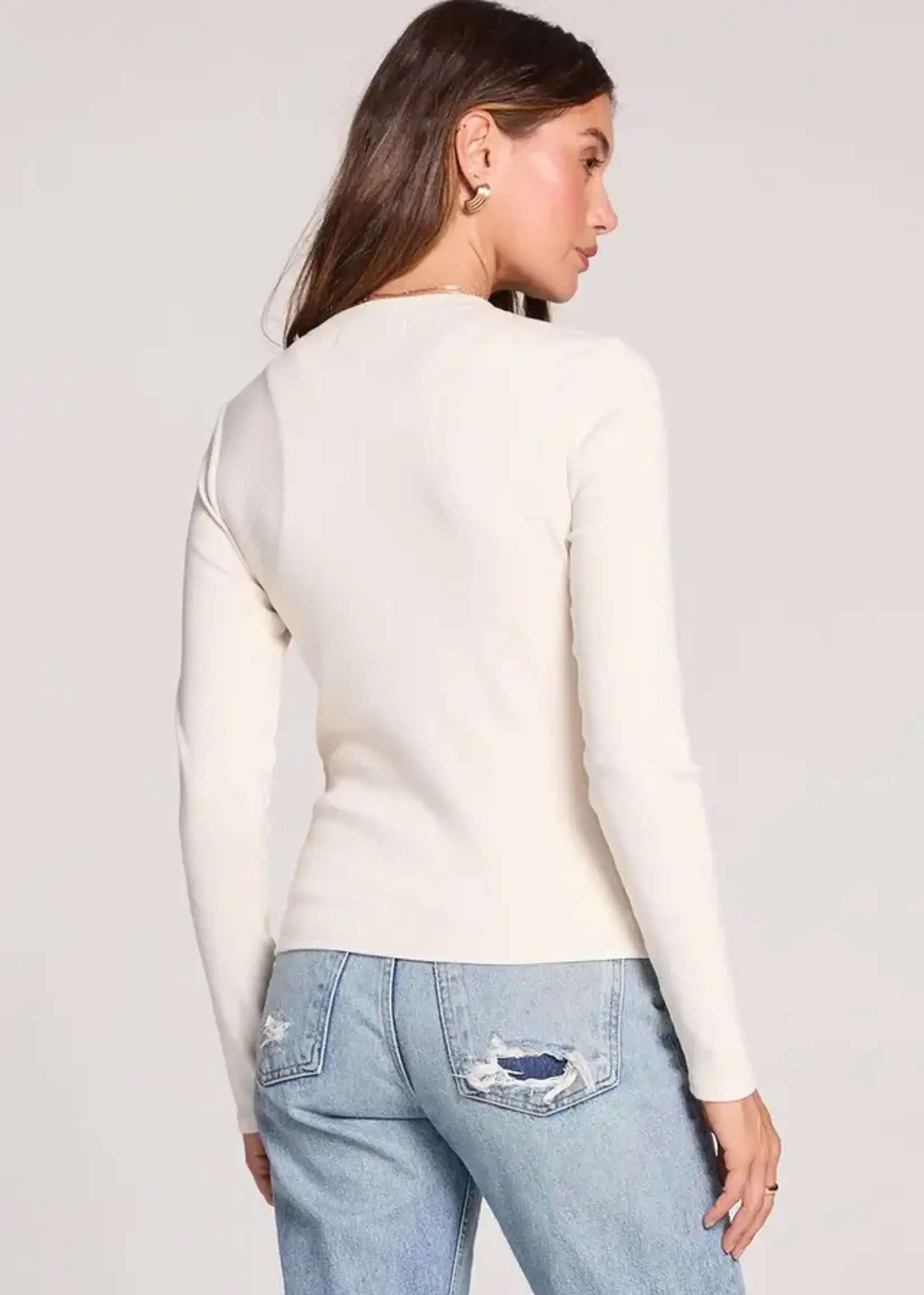 SALTWATER LUXE Long Sleeve Rib Cardigan